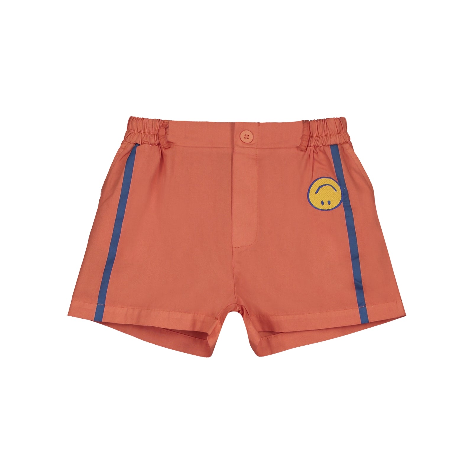 Boys & Girls Orange Cotton Shorts