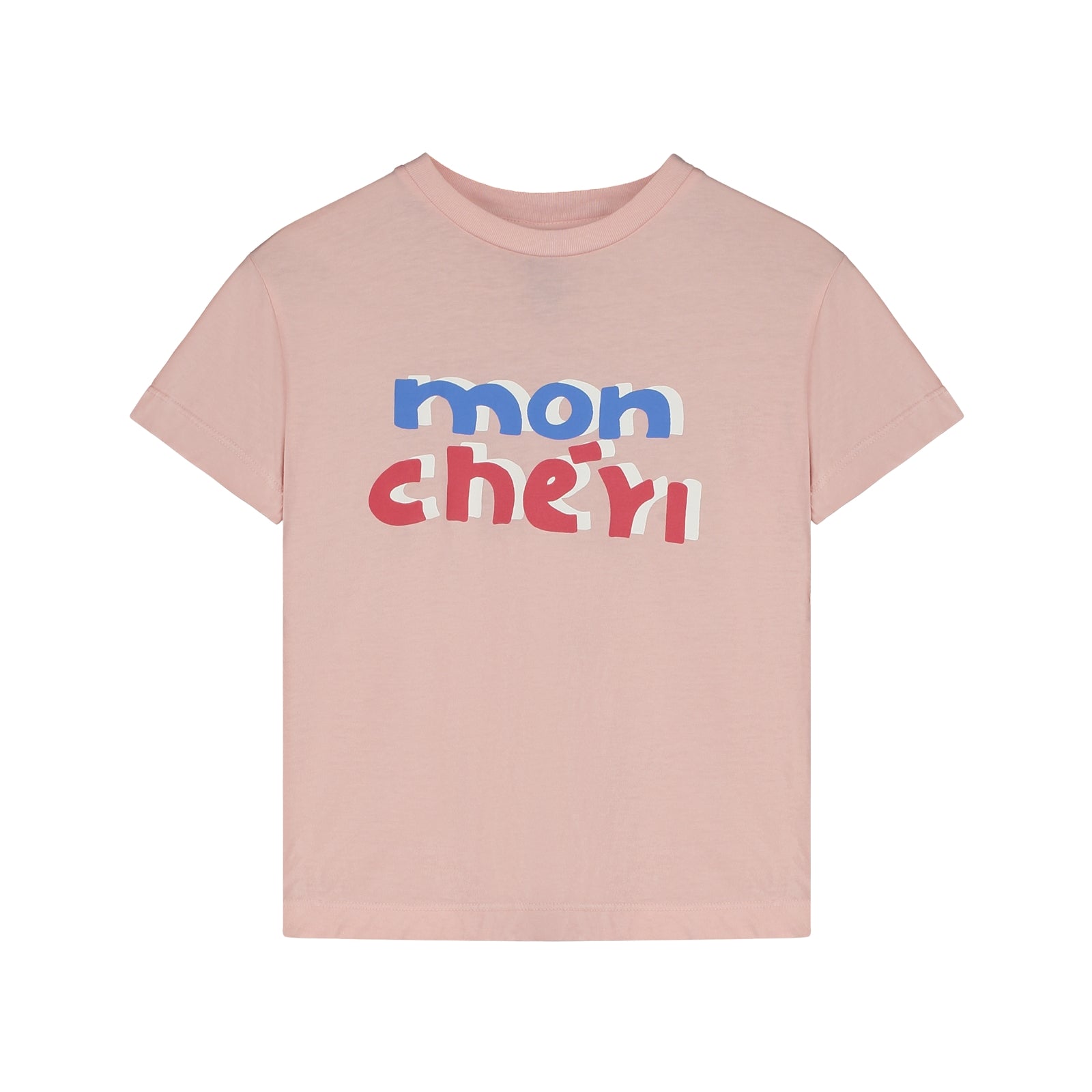 Boys & Girls Pink Logo Cotton T-Shirt