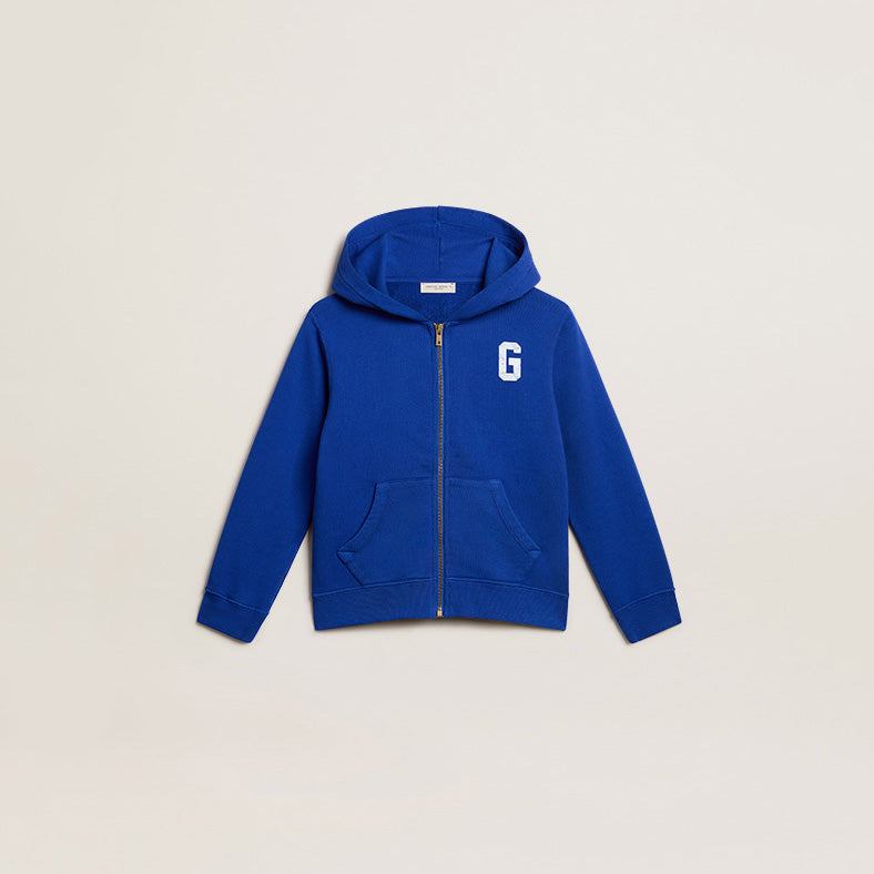 Boys & Girls Blue Zip-Up Top