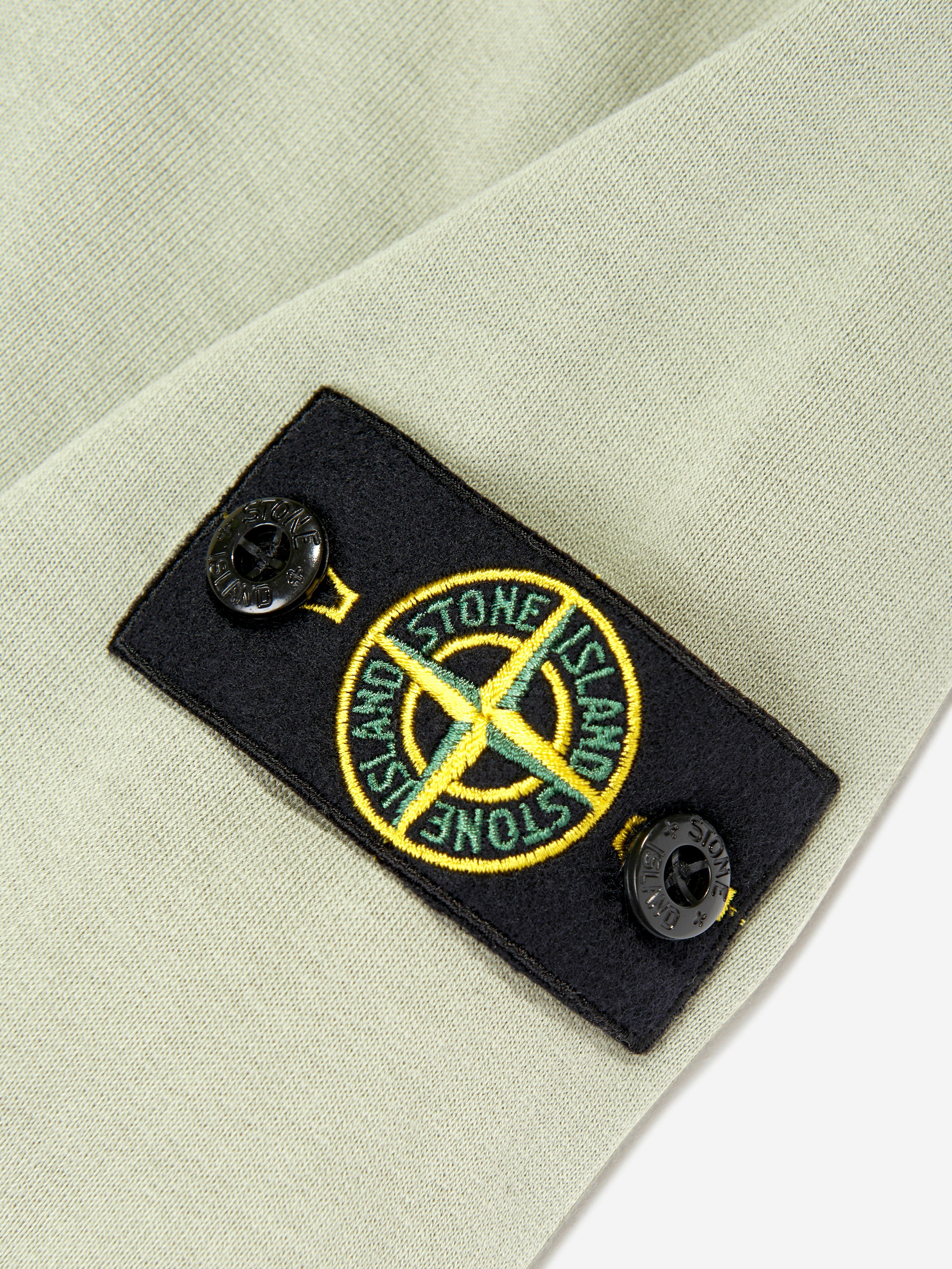 Boys Half Zip Sweatshirt in Green