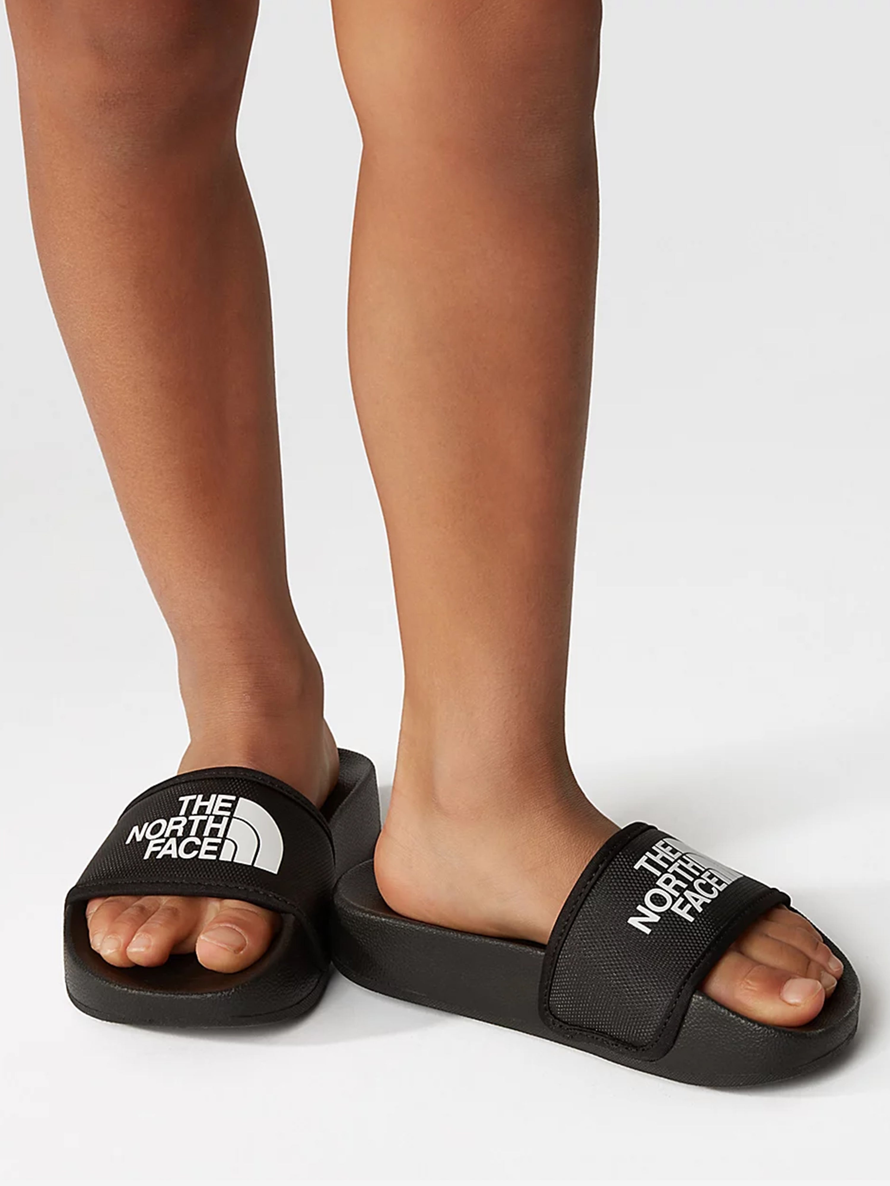 Kids Youth Base Camp Sliders III in Black