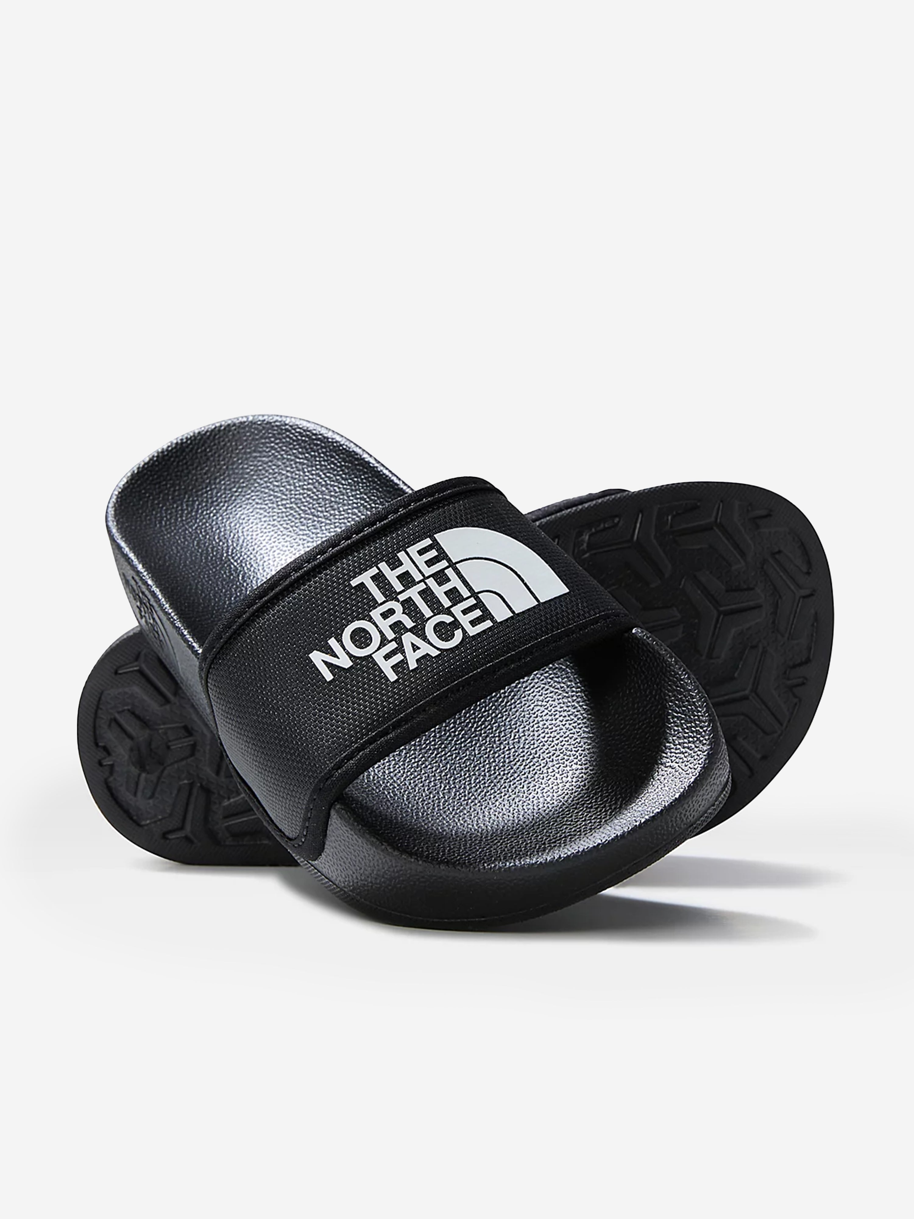 Kids Youth Base Camp Sliders III in Black