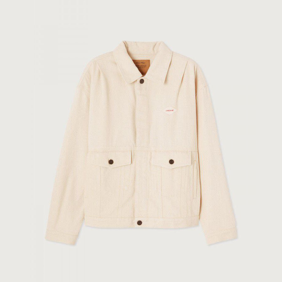 Women White Cotton Jacket