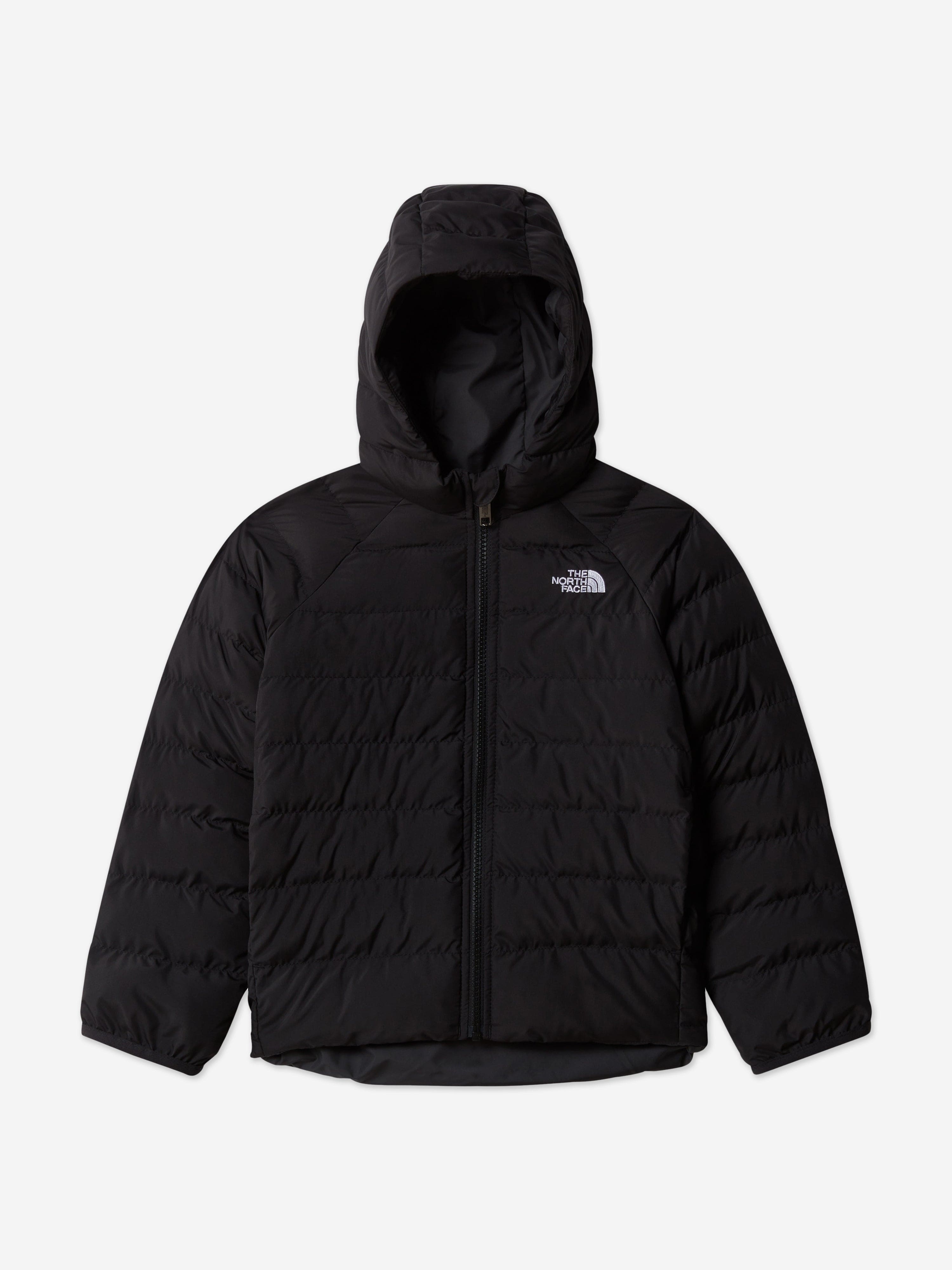 Boys Reversible Perrito Hooded Jacket in Black