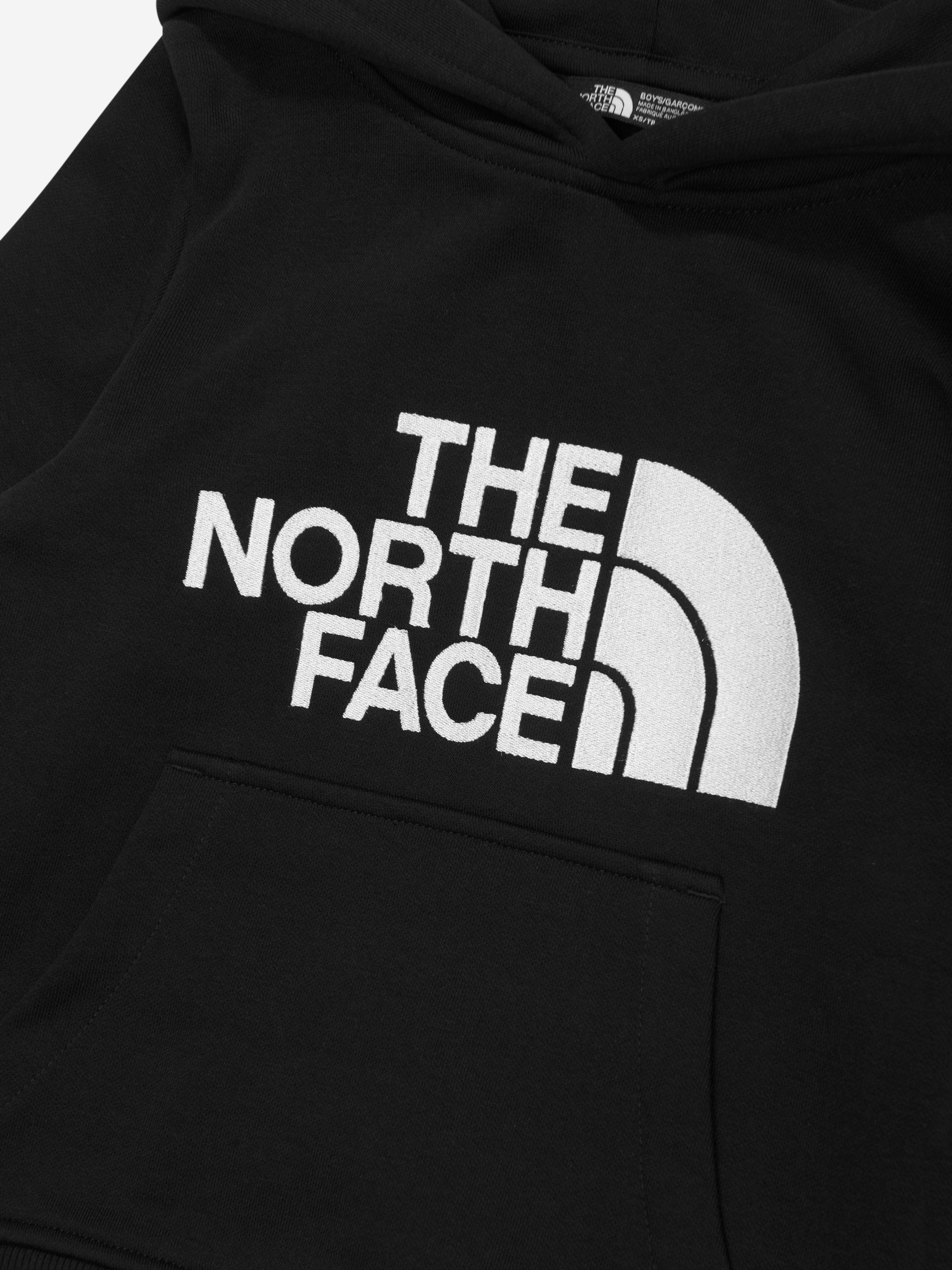 The North Face Boys Drew Peak Hoodie in Black