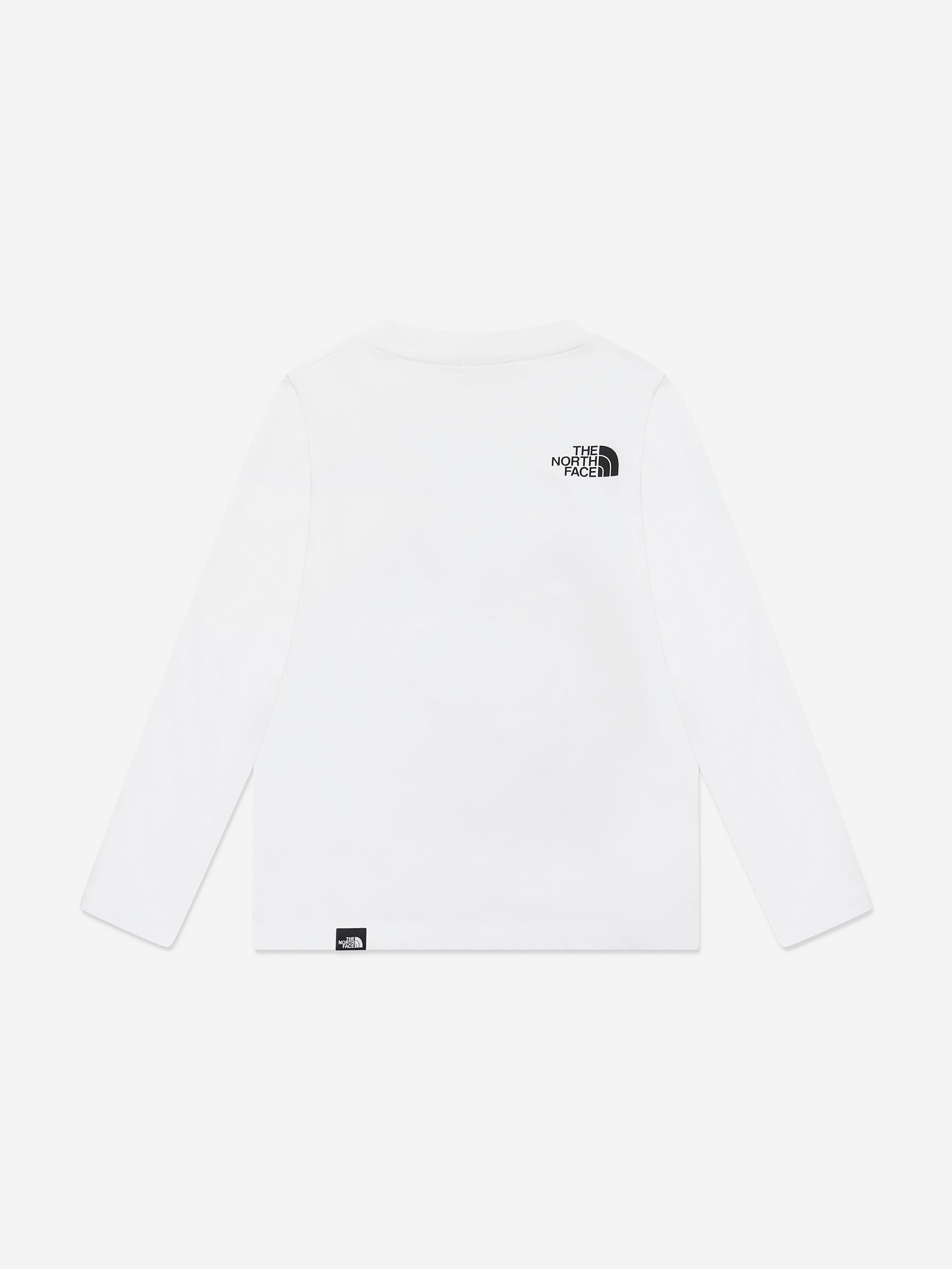 The North Face Boys Easy Long Sleeve T-Shirt in White