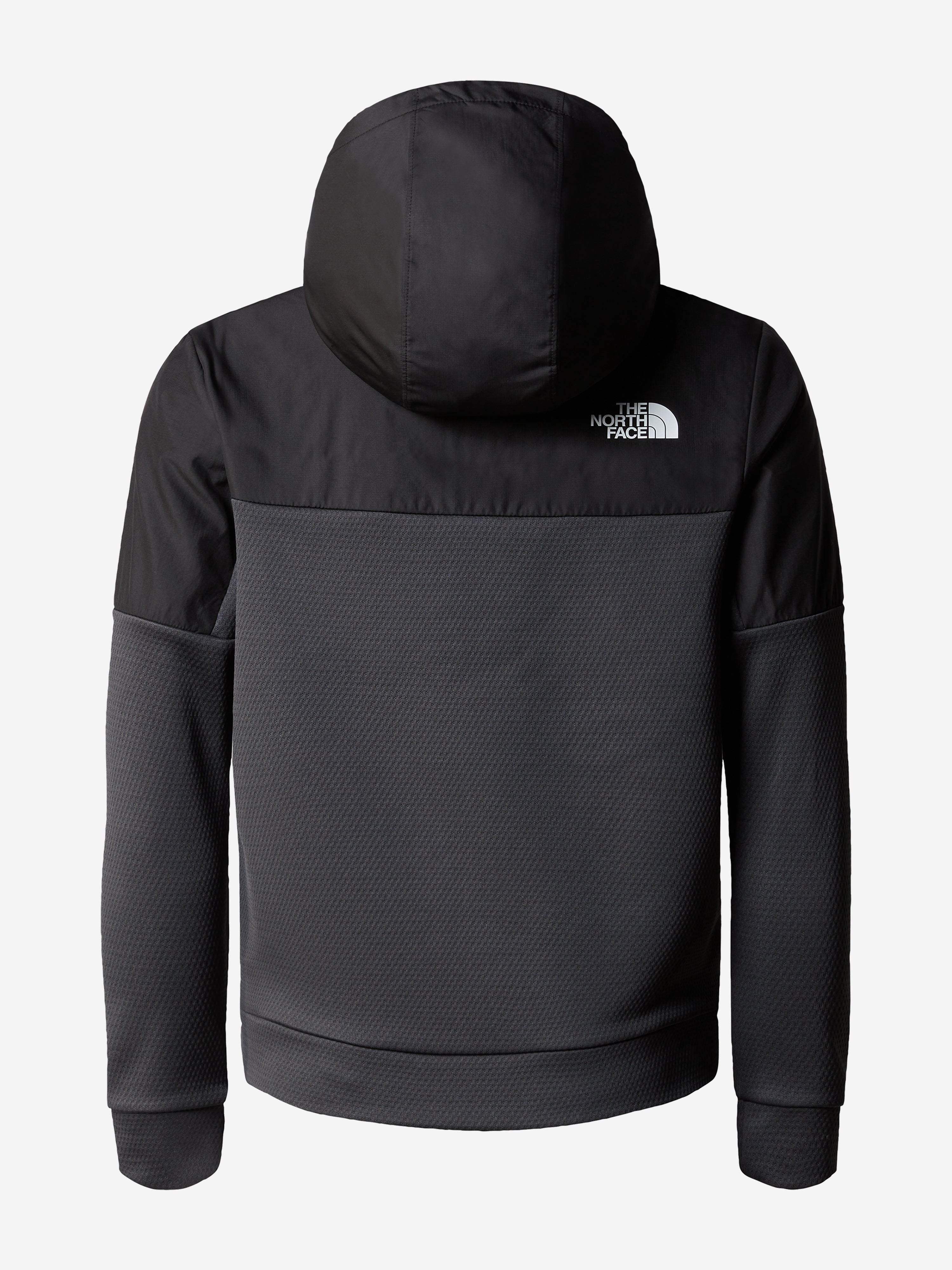 Boys Mountain Athletics Full Zip Hoodie in Black