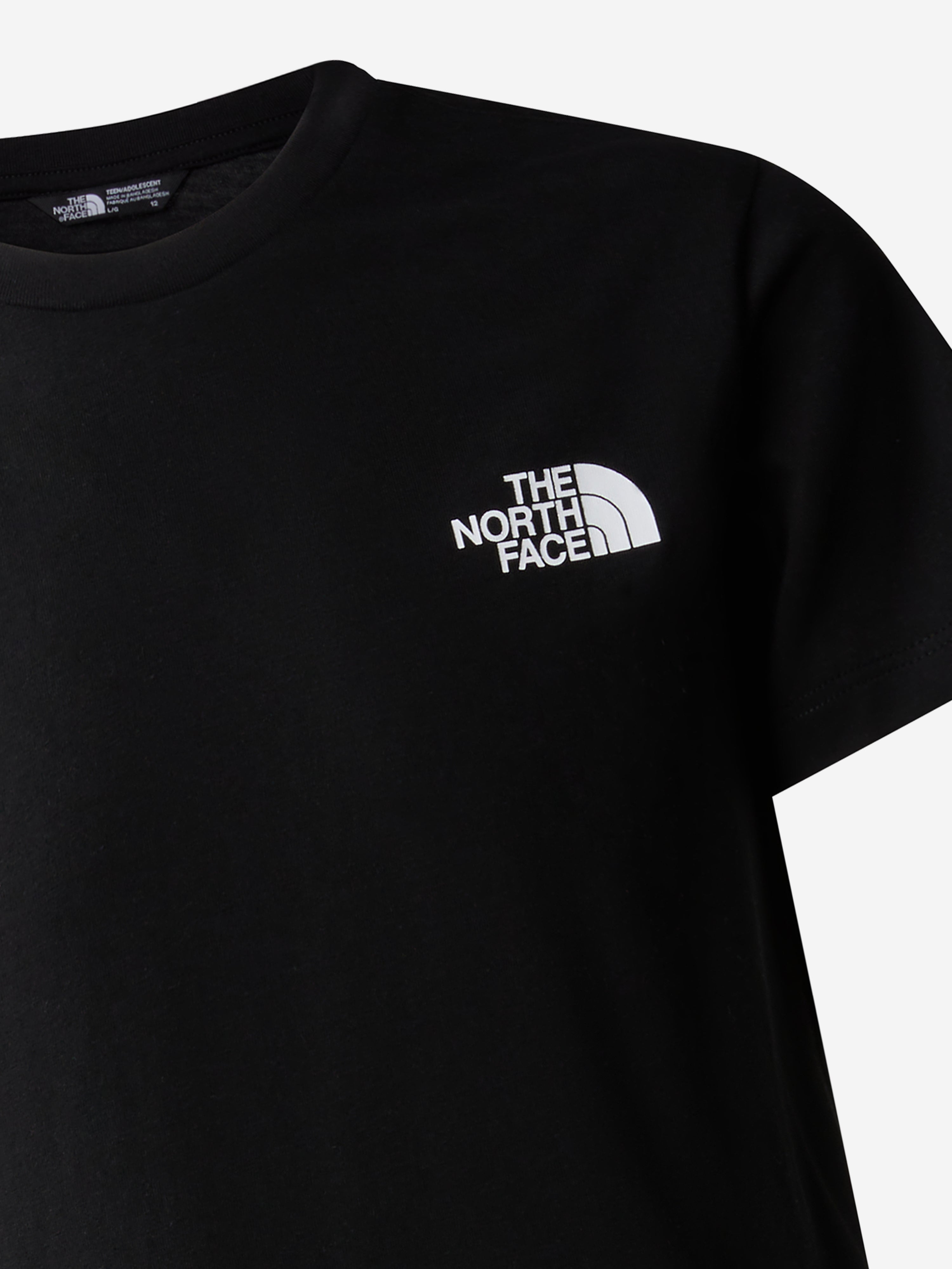 Boys Simple Dome T-Shirt in Black