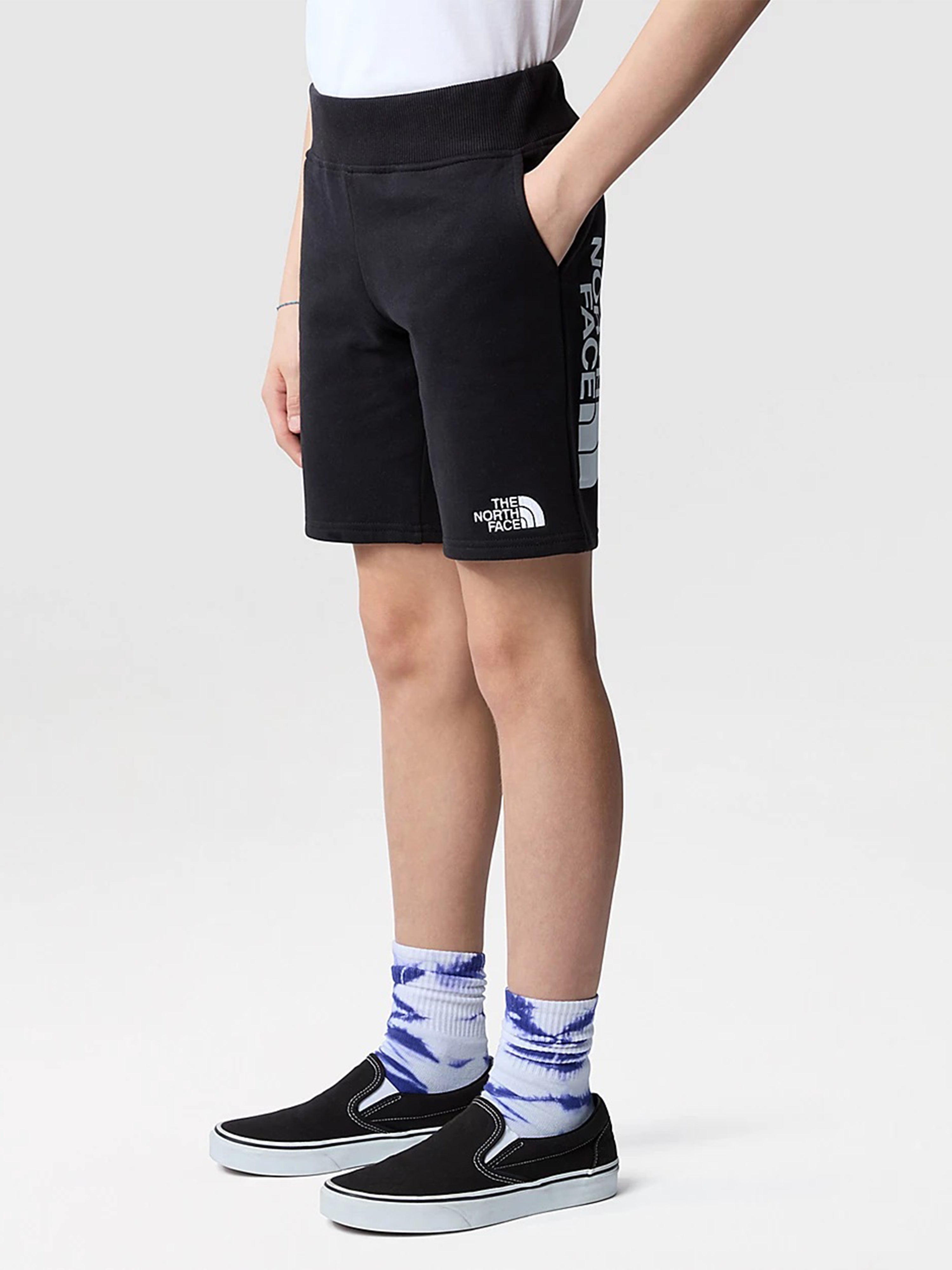 Boys Cotton Shorts in Black