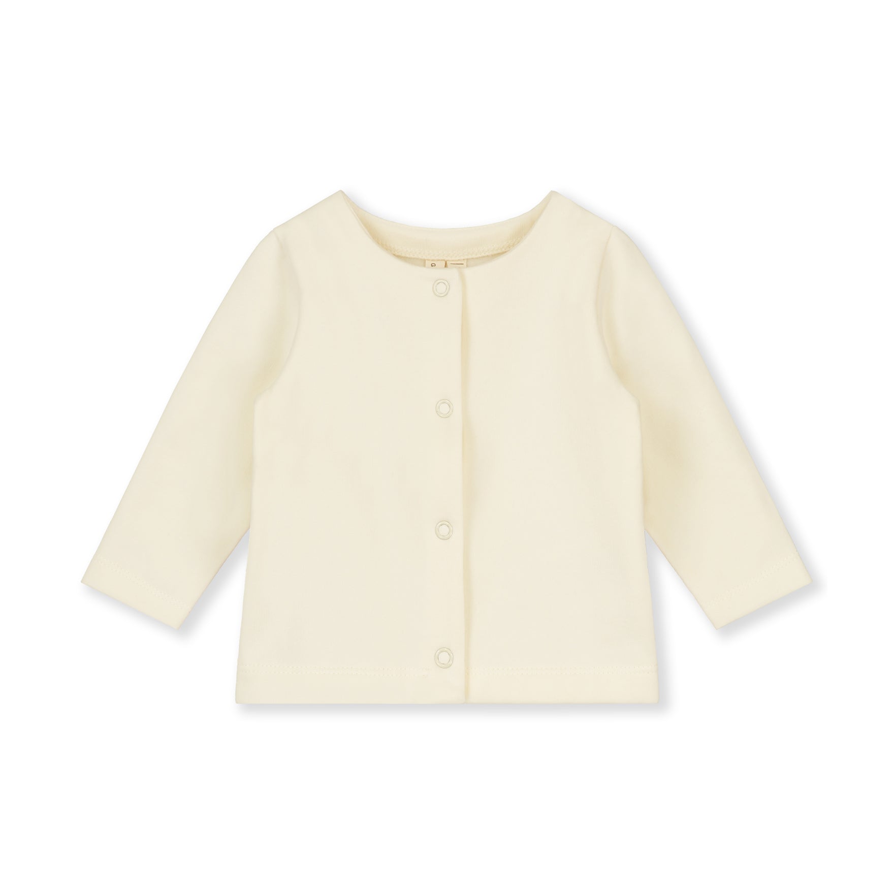 Baby Boys & Girls White Cotton Cardigan