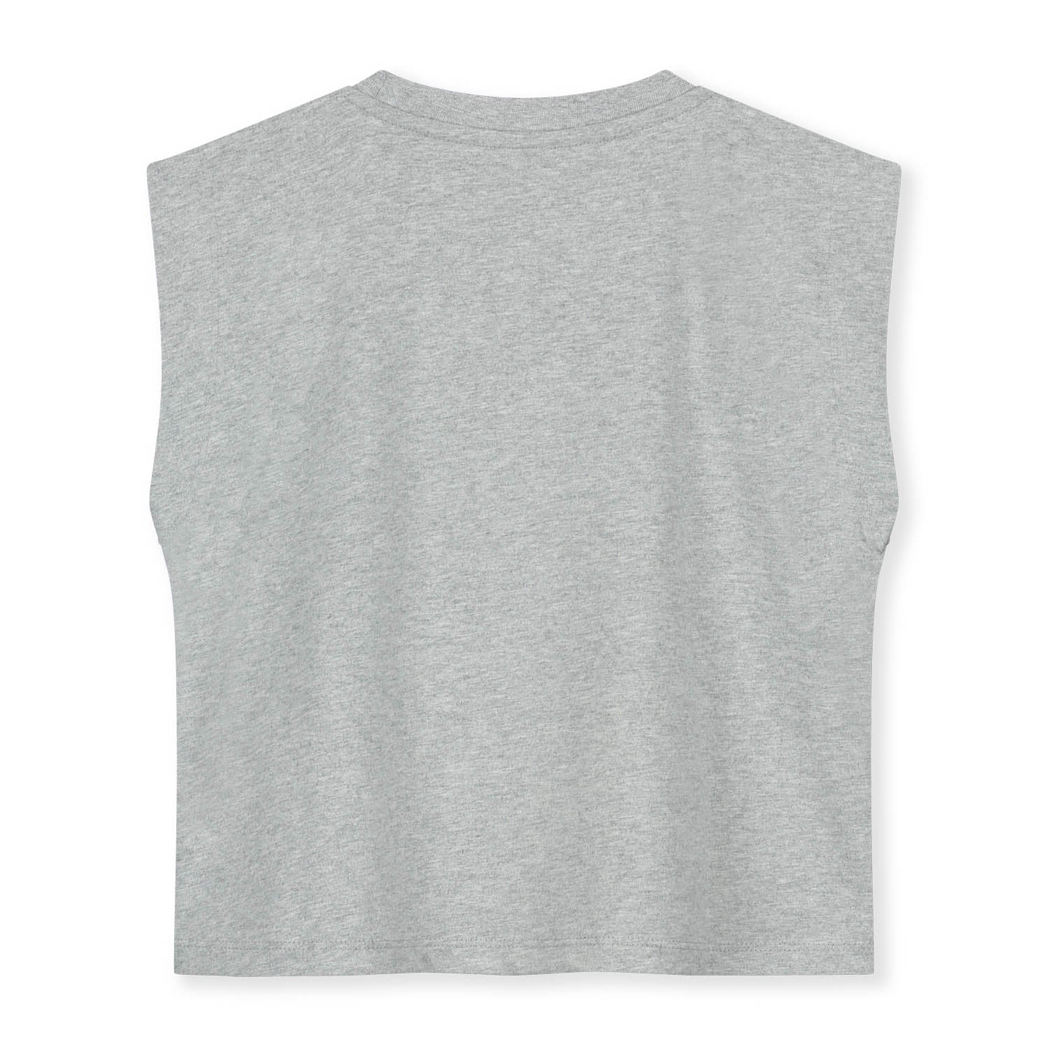 Boys & Girls Grey Cotton T-Shirt