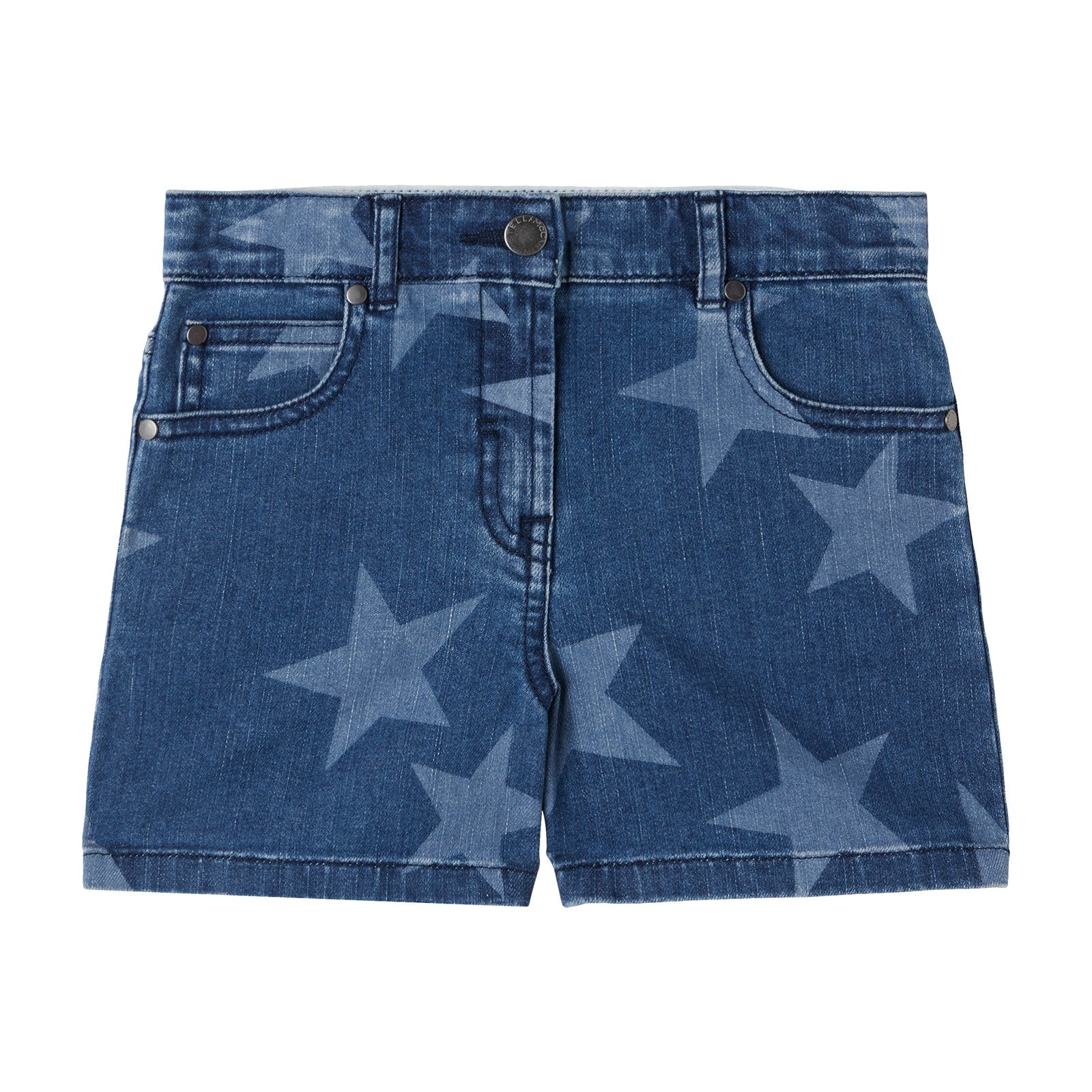 Girls Blue Denim Shorts