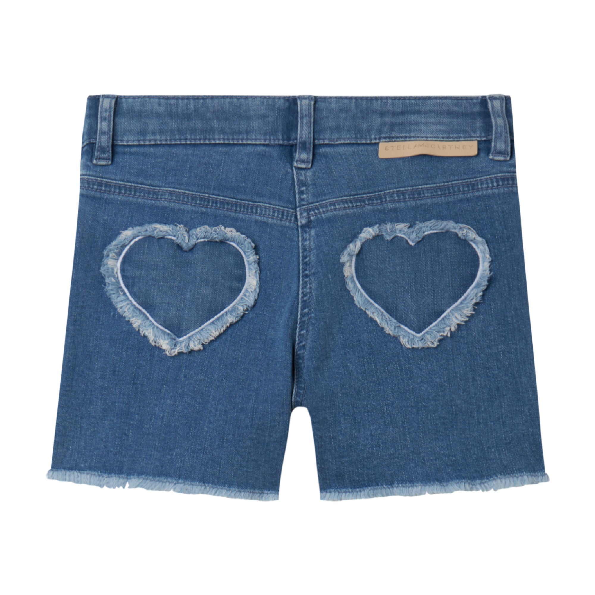 Girls Blue Denim Shorts