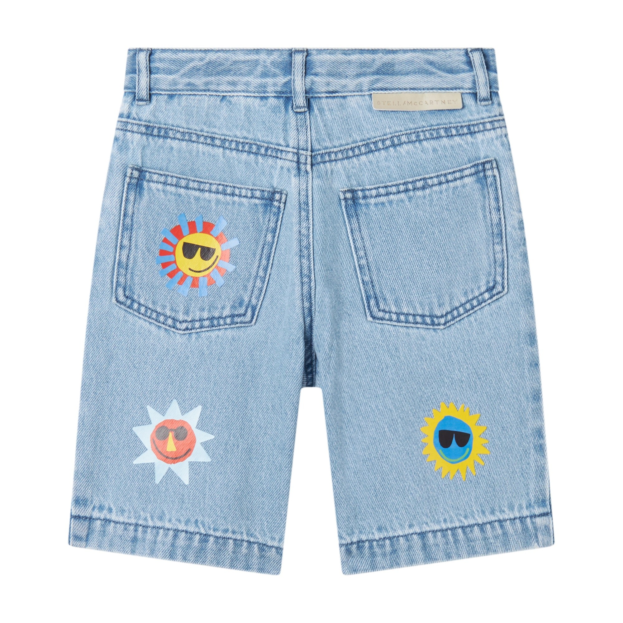 Boys Light Blue Denim Shorts