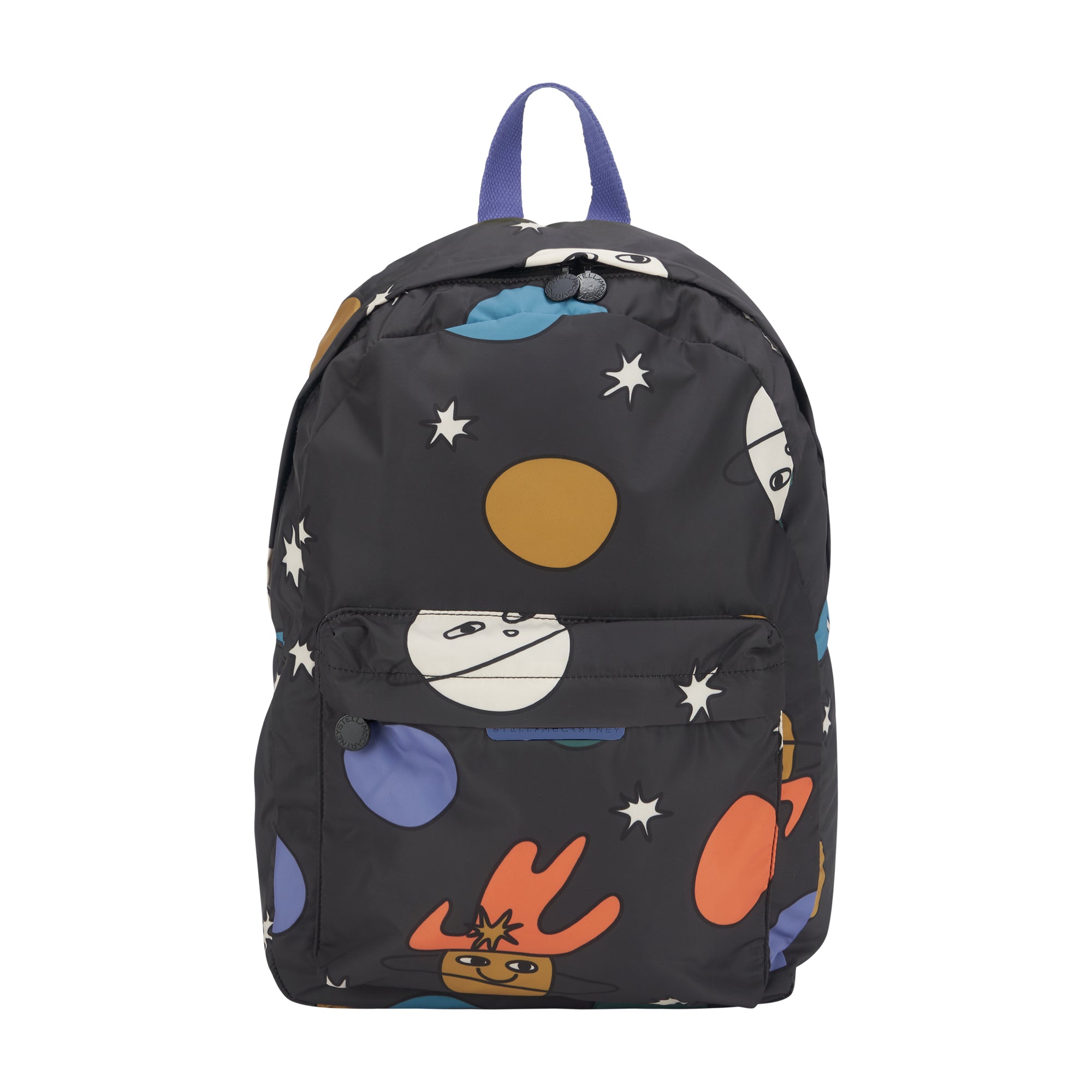 Boys & Girls Black Printed Backpack