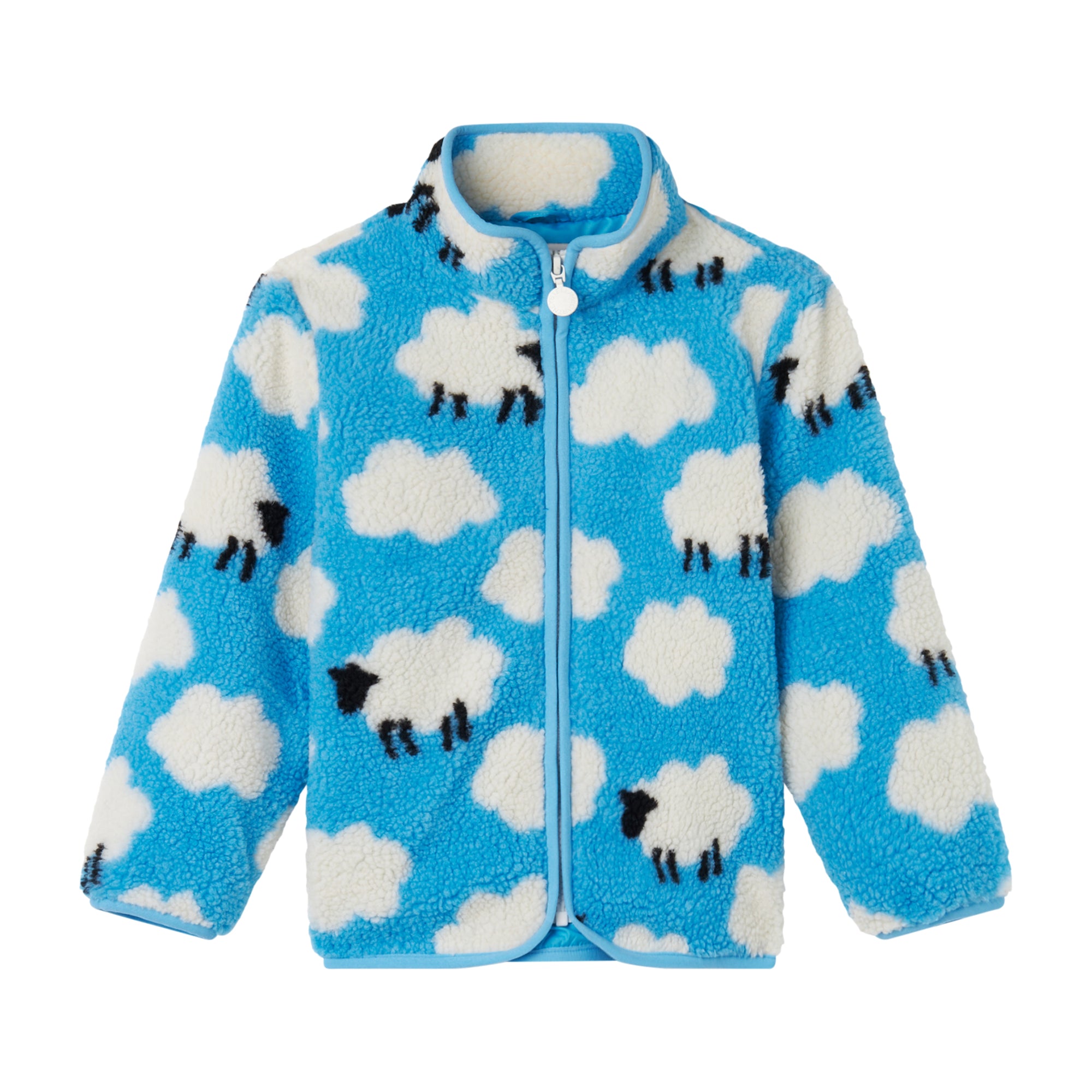 Boys & Girls Blue Sherpa Jacket