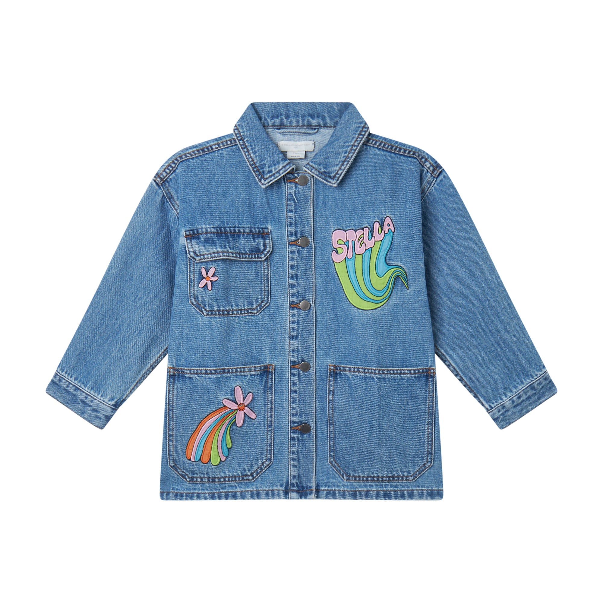 Girls Blue Denim Jacket