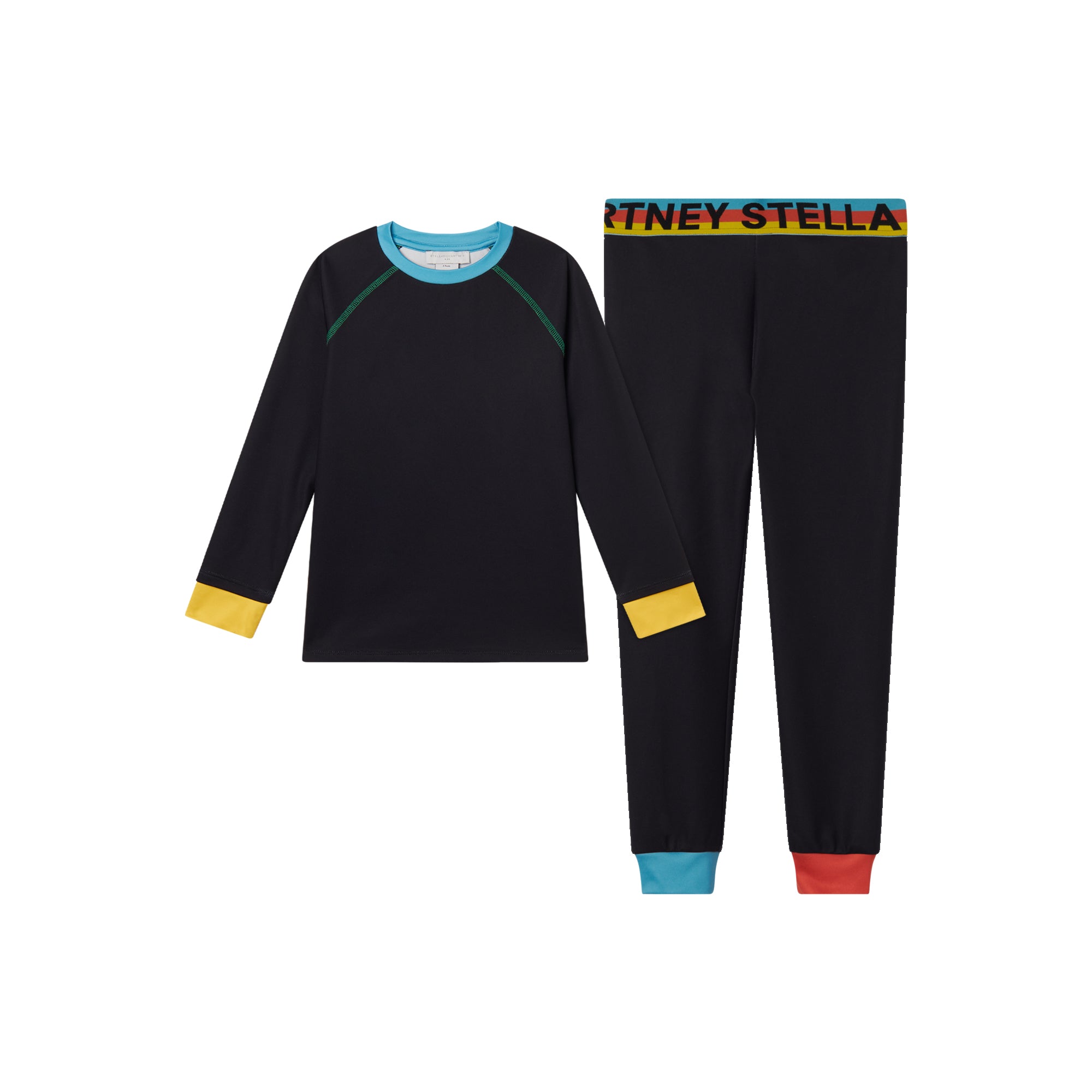 Boys Black Ski Quick-drying Set