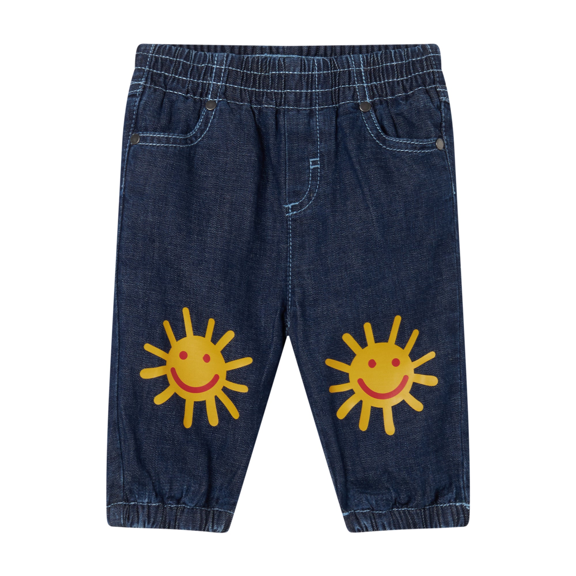 Baby Boys & Girls Blue Denim Trousers