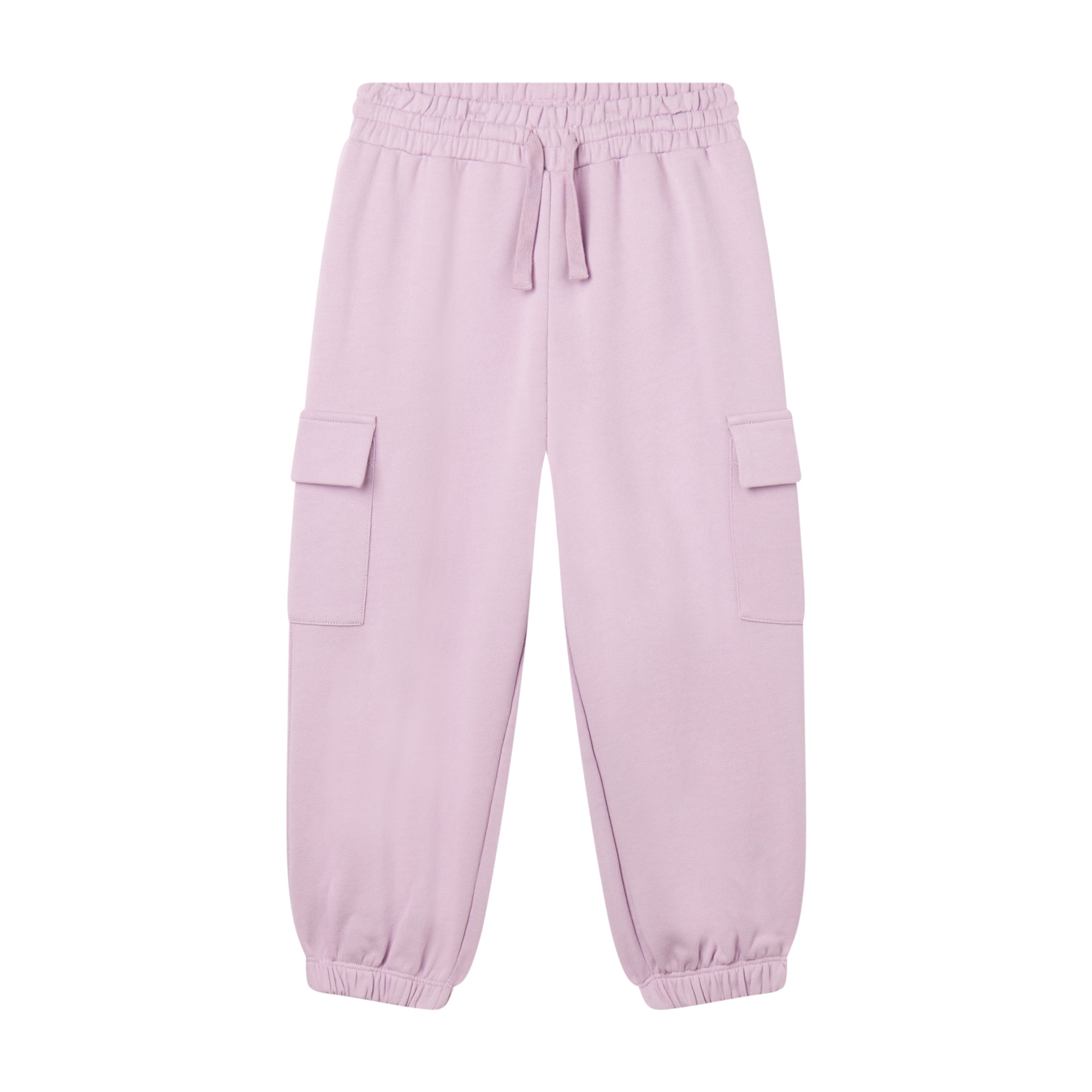 Girls Pink Cotton Trousers