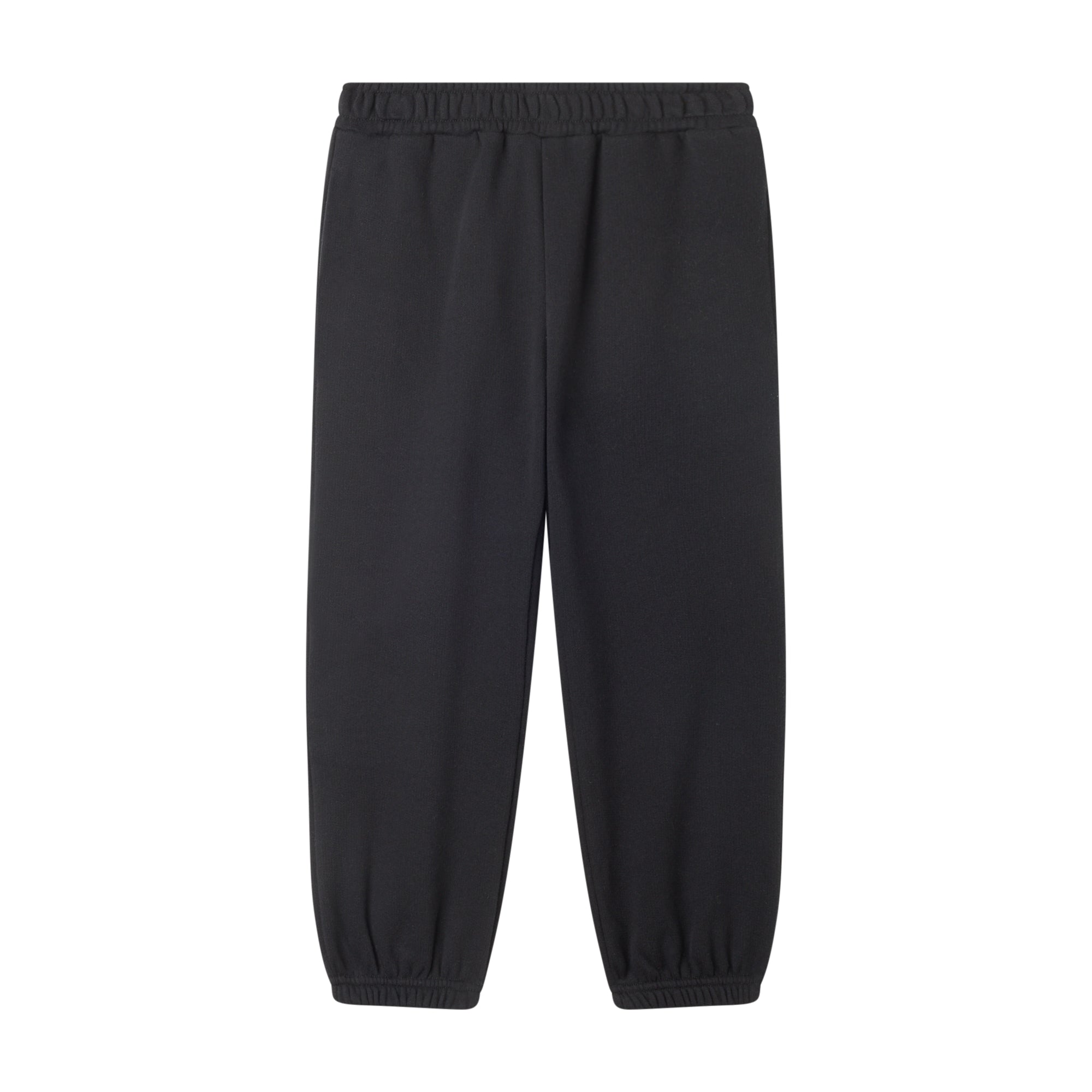 Boys Black Cotton Trousers