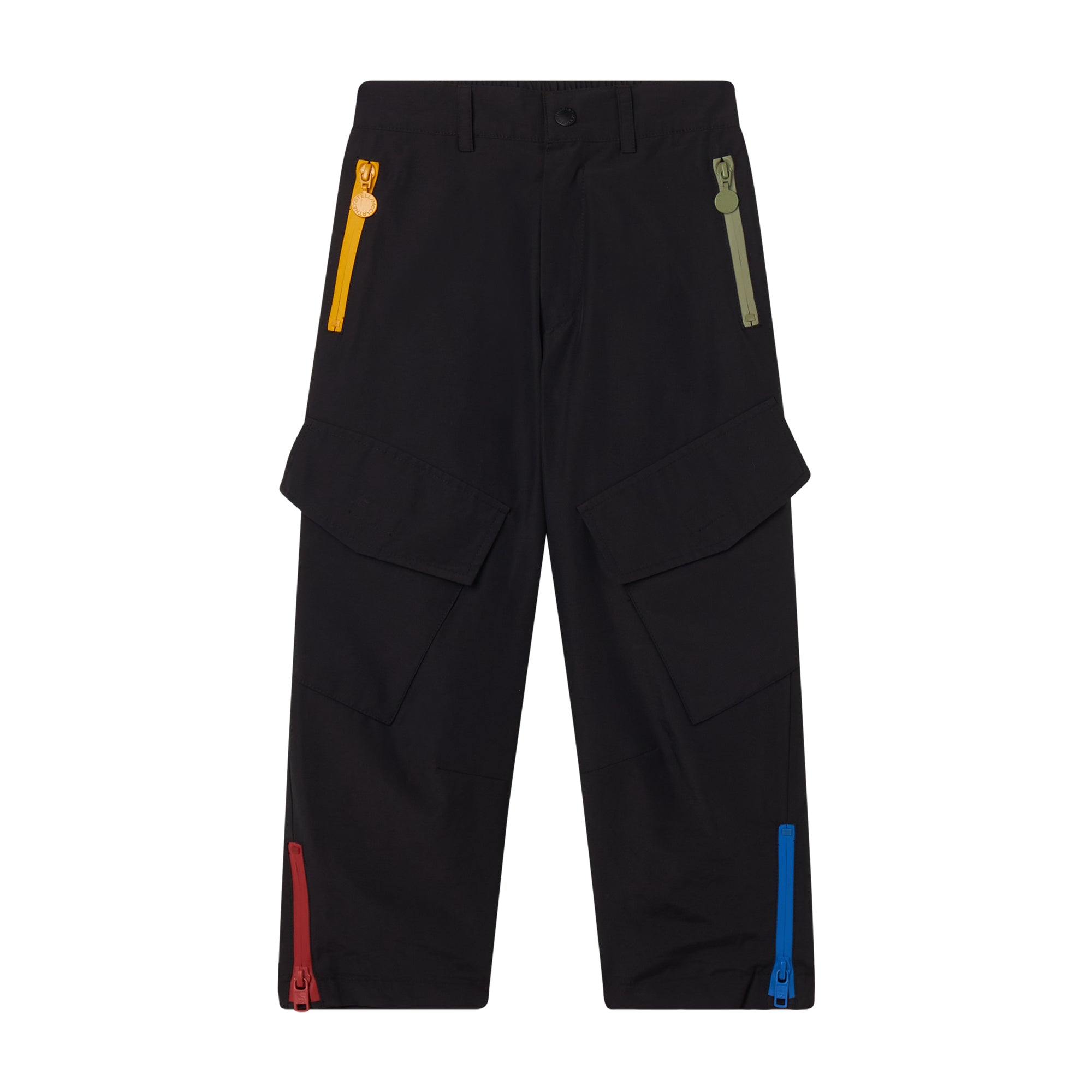 Boys Black Cotton Trousers