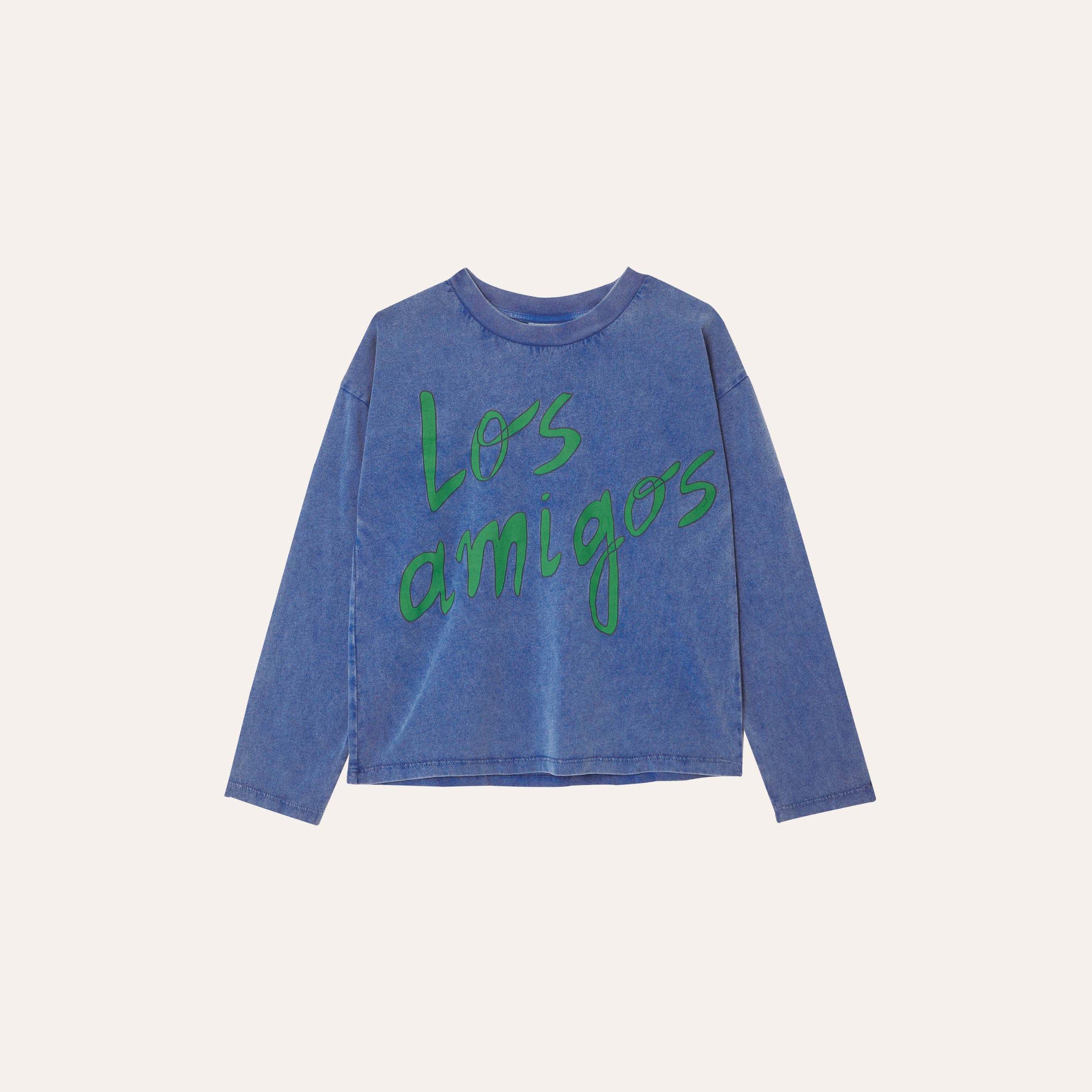 Boys & Girls Blue Cotton T-Shirt