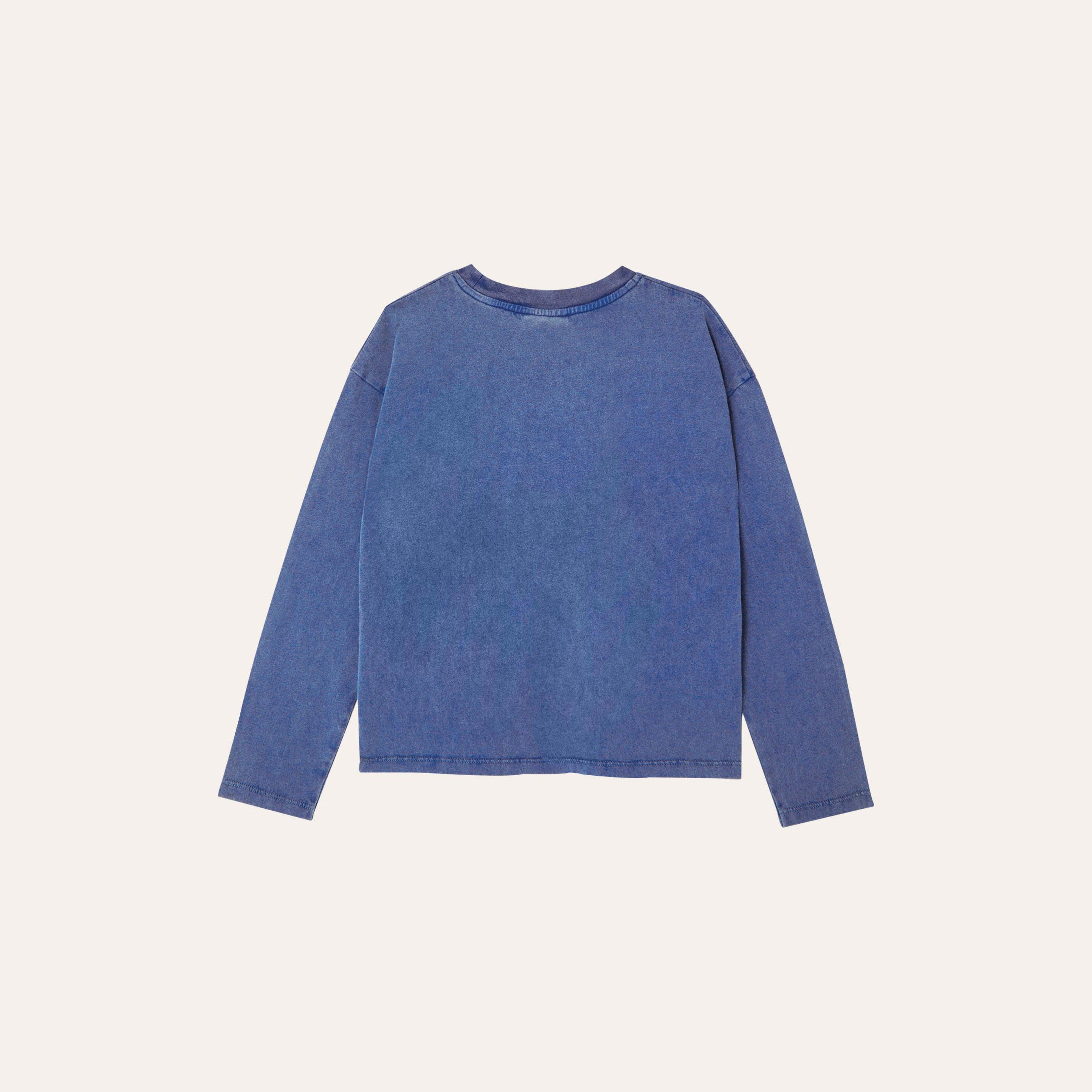 Boys & Girls Blue Cotton T-Shirt