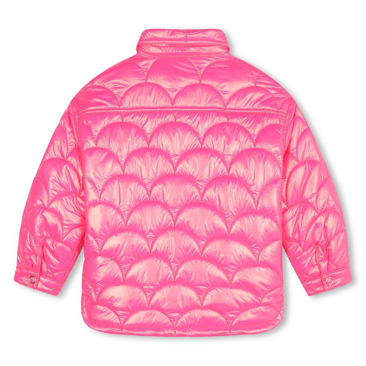 Girls Bright Pink Padded Jacket