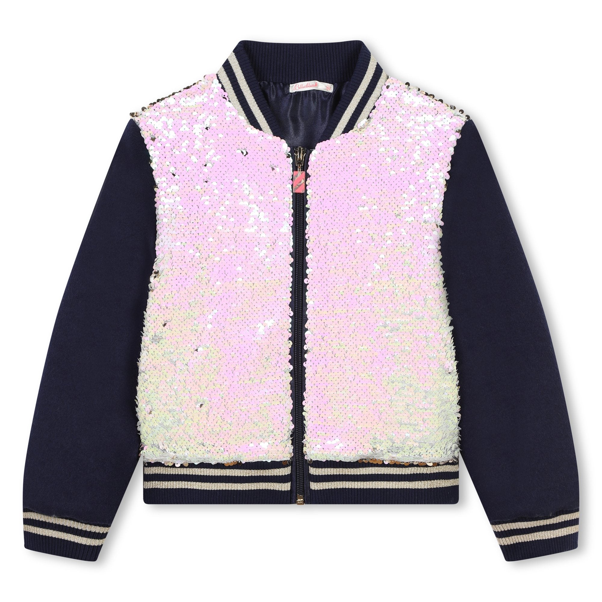 Girls Gold Sequin Jacket