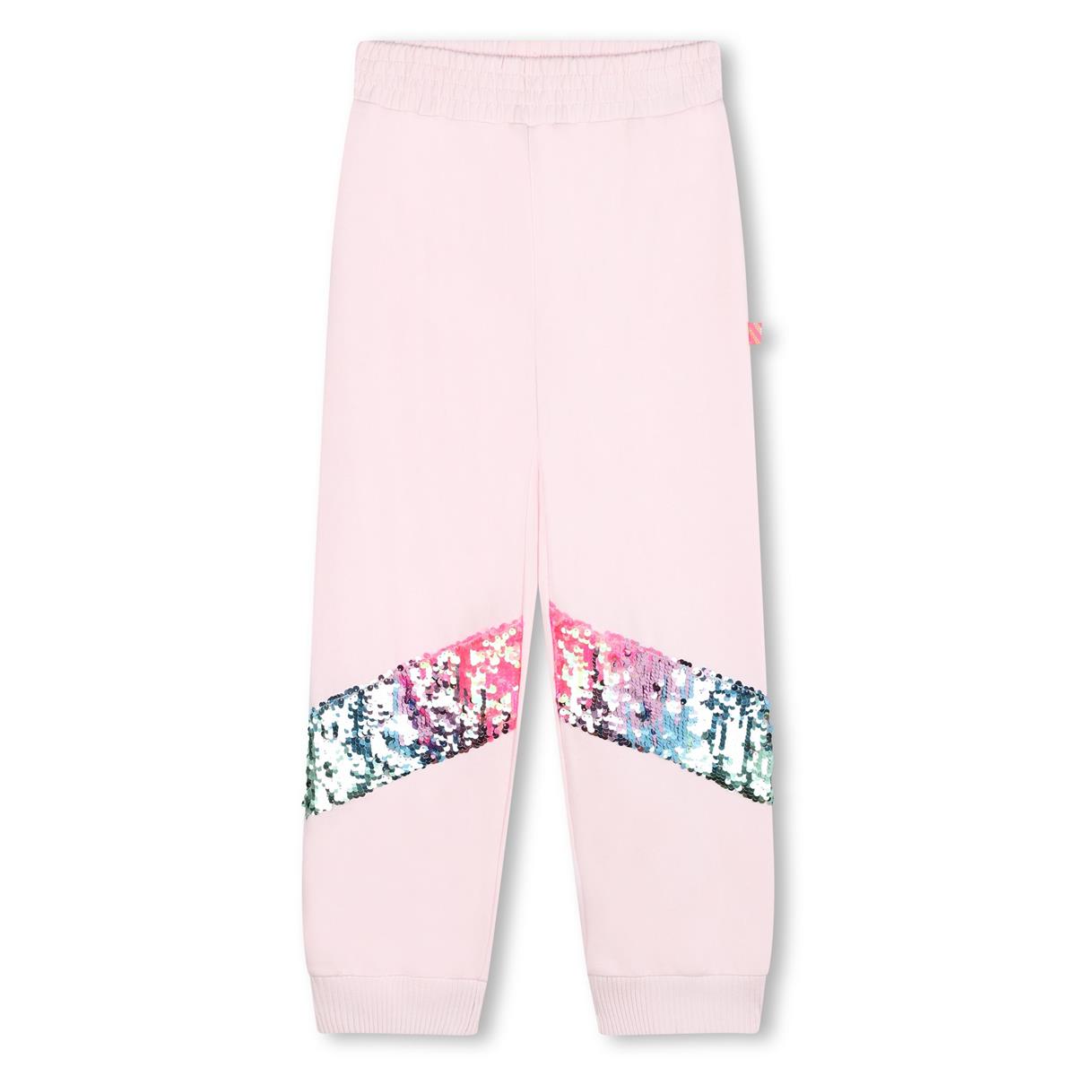 Girls Pink Cotton Trousers