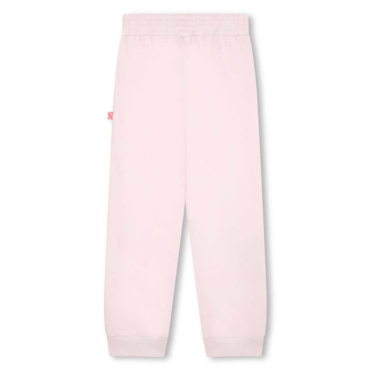 Girls Pink Cotton Trousers