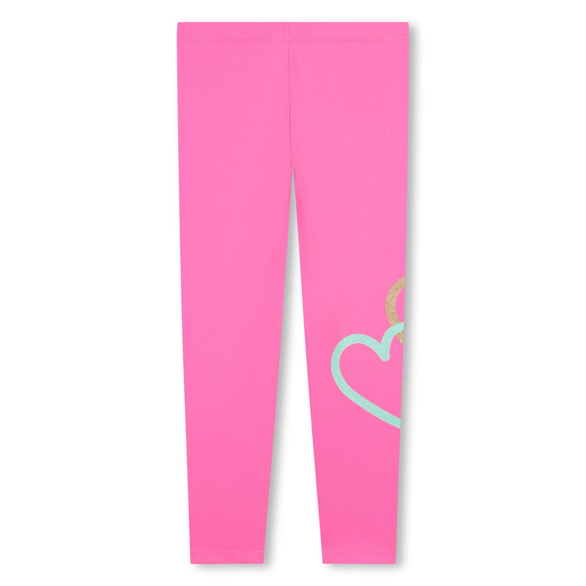 Girls Pink Leggings