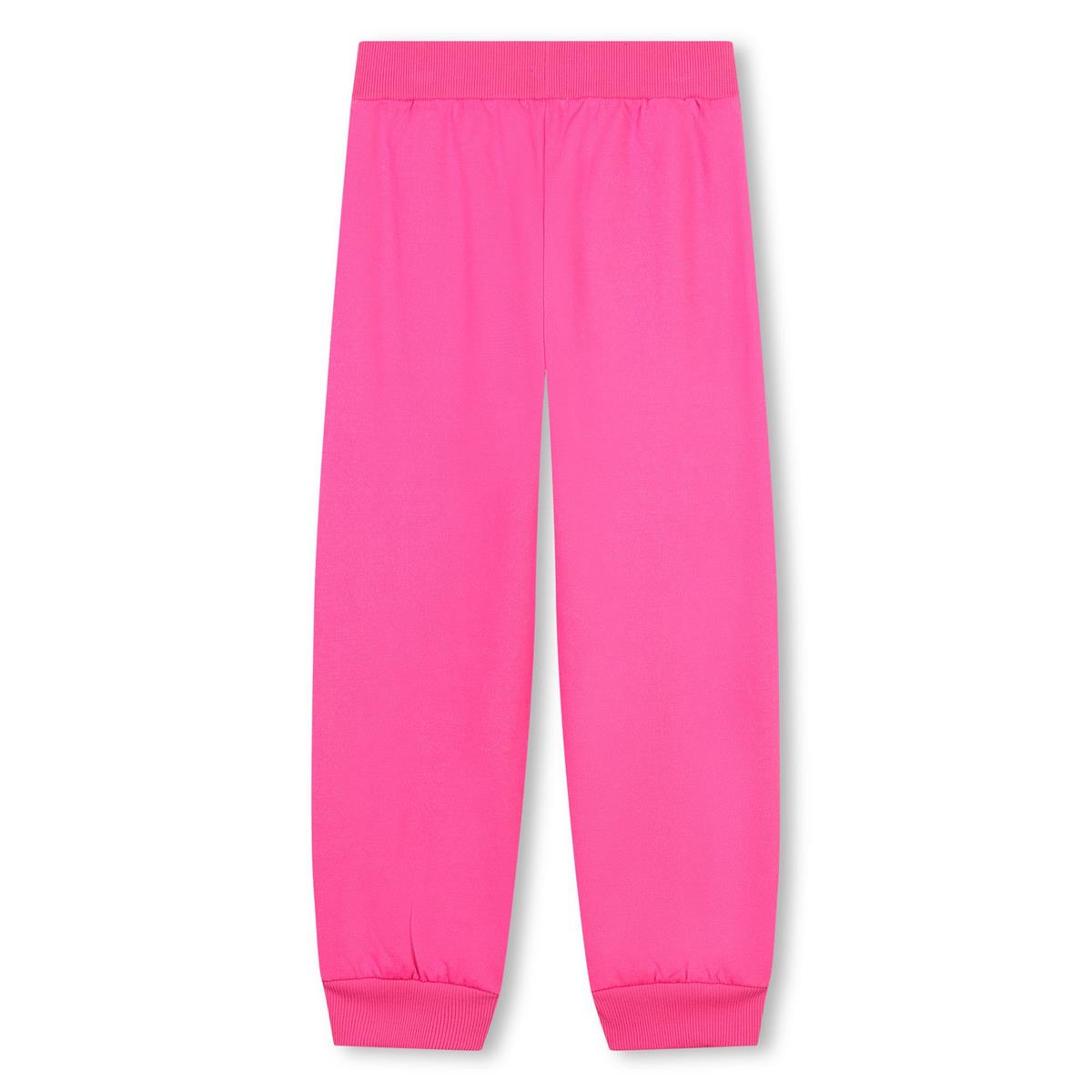 Girls Pink Logo Trousers