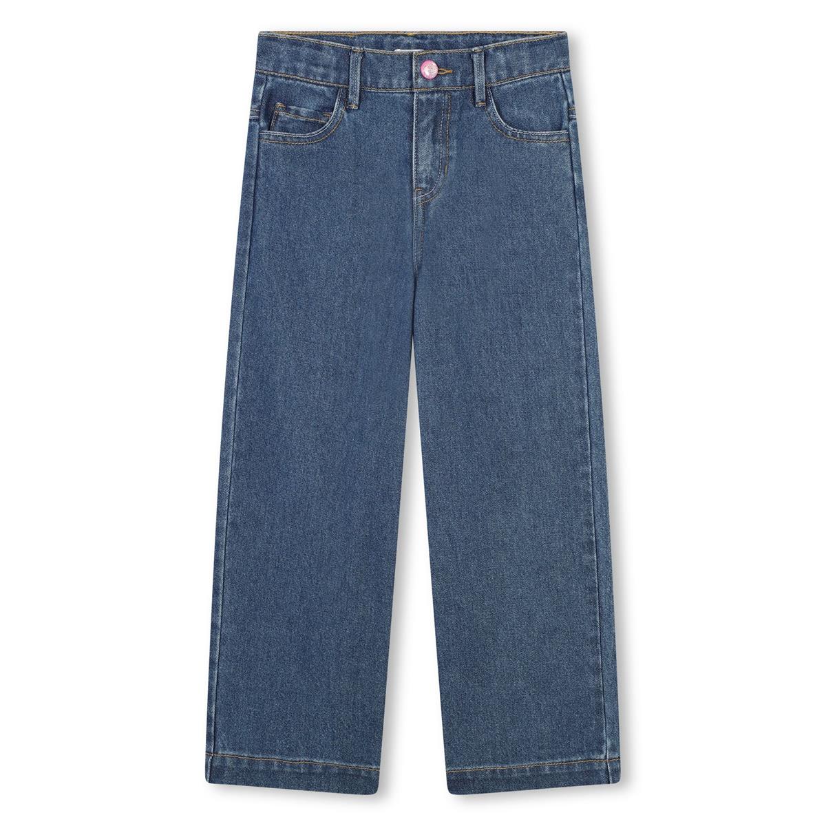 Girls Blue Denim Trousers