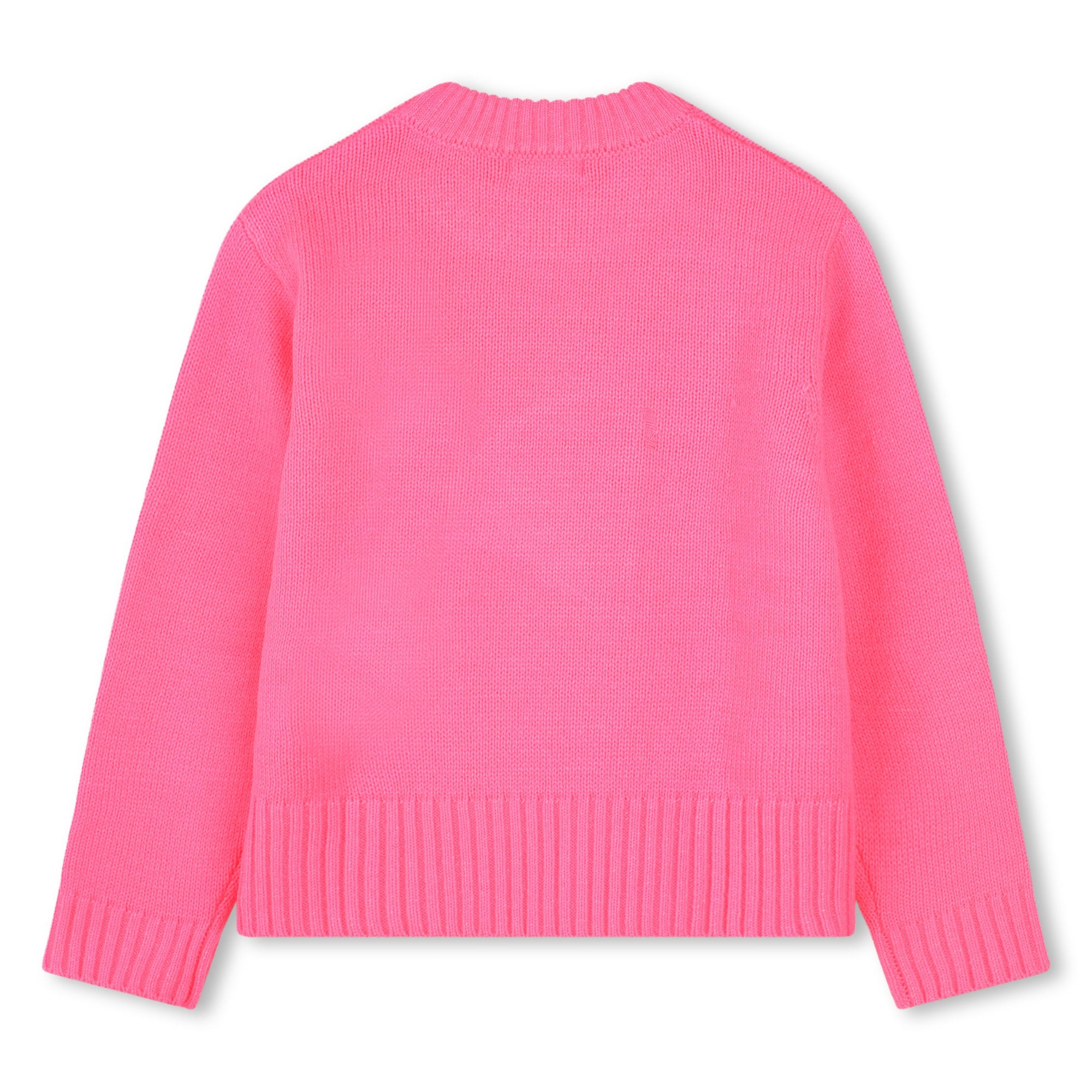 Girls Pink Knit Sweater