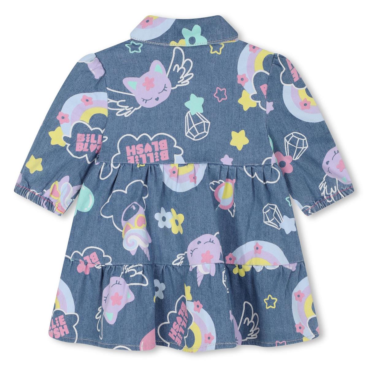 Baby Girls Blue Denim Dress