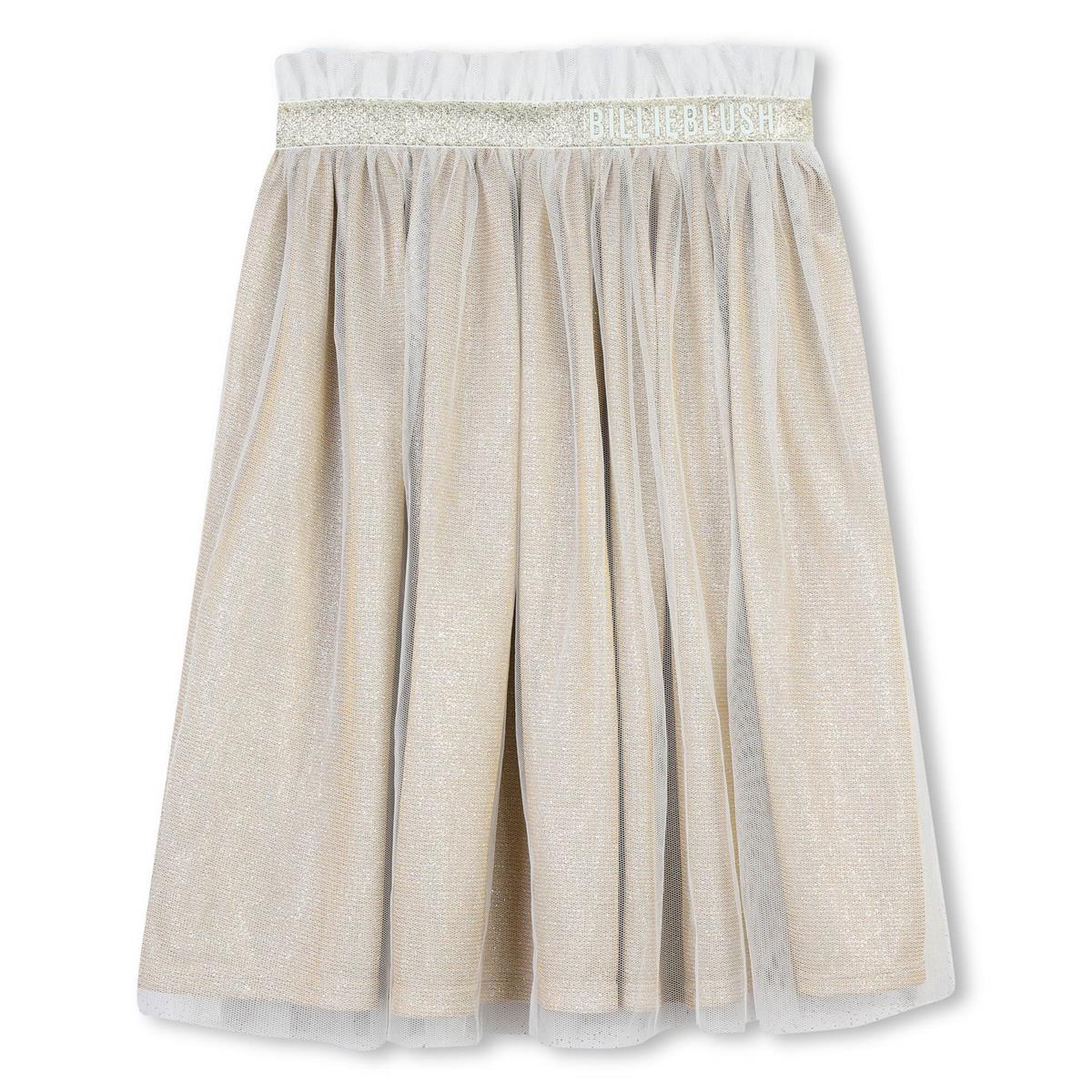 Girls Light Yellow Tulle Skirt