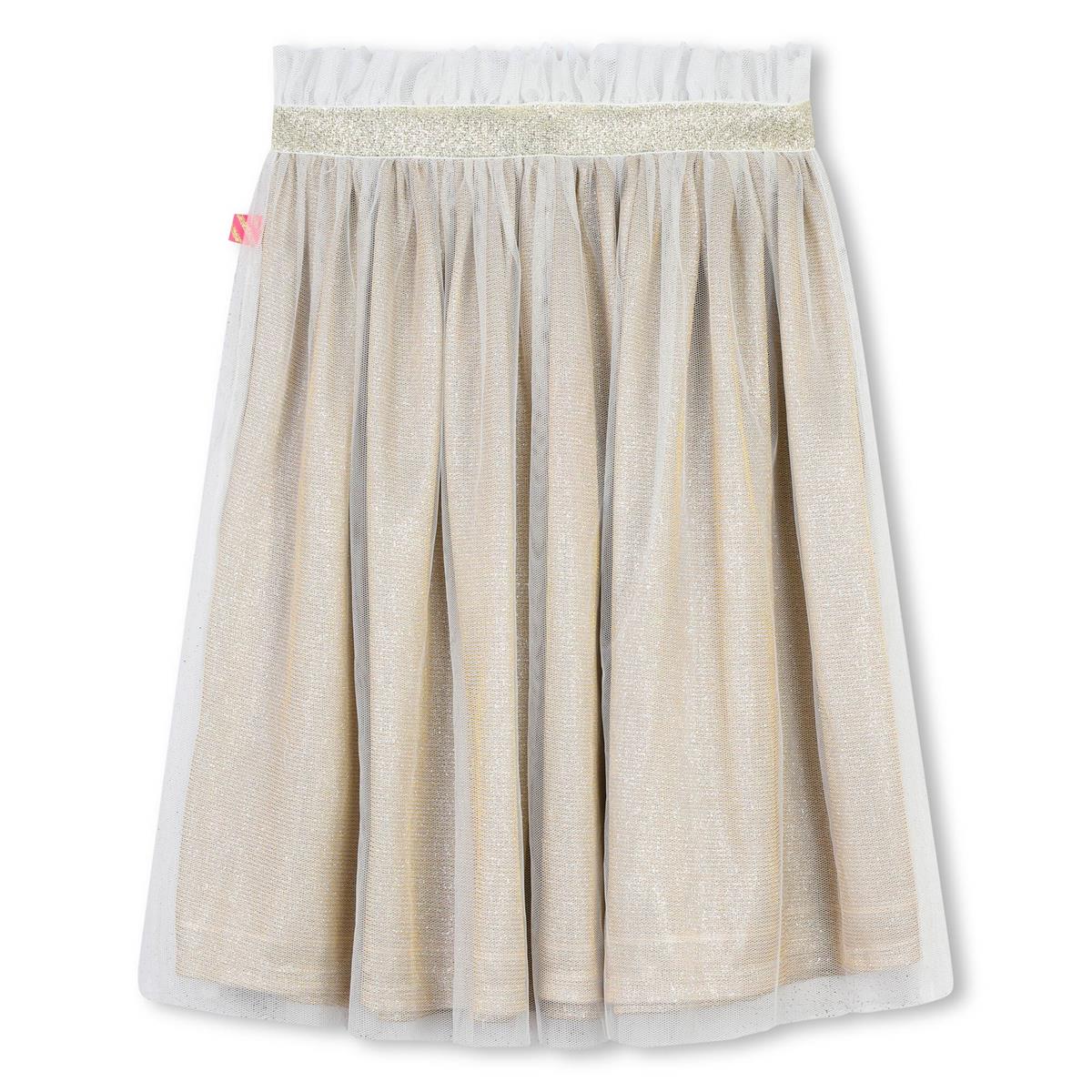 Girls Light Yellow Tulle Skirt