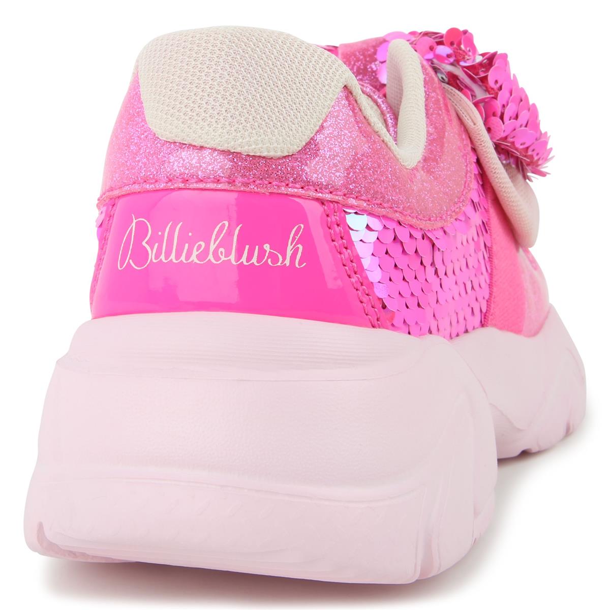 Girls Pink Sequins Shoes