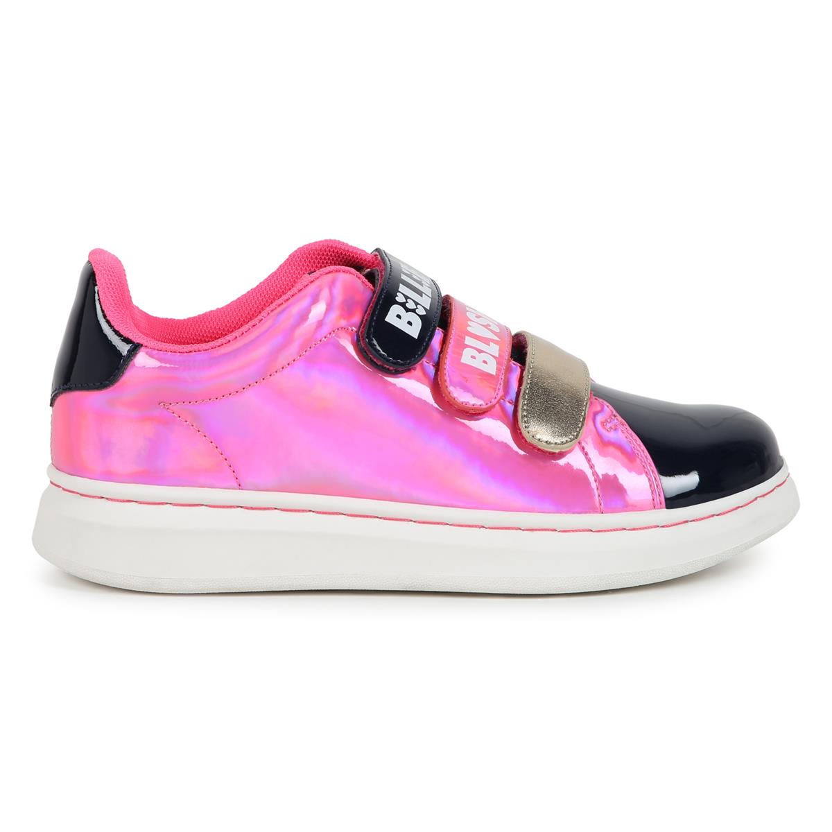 Girls Pink Velcro Shoes