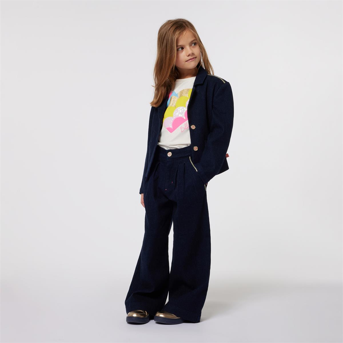 Girls Dark Blue Suit