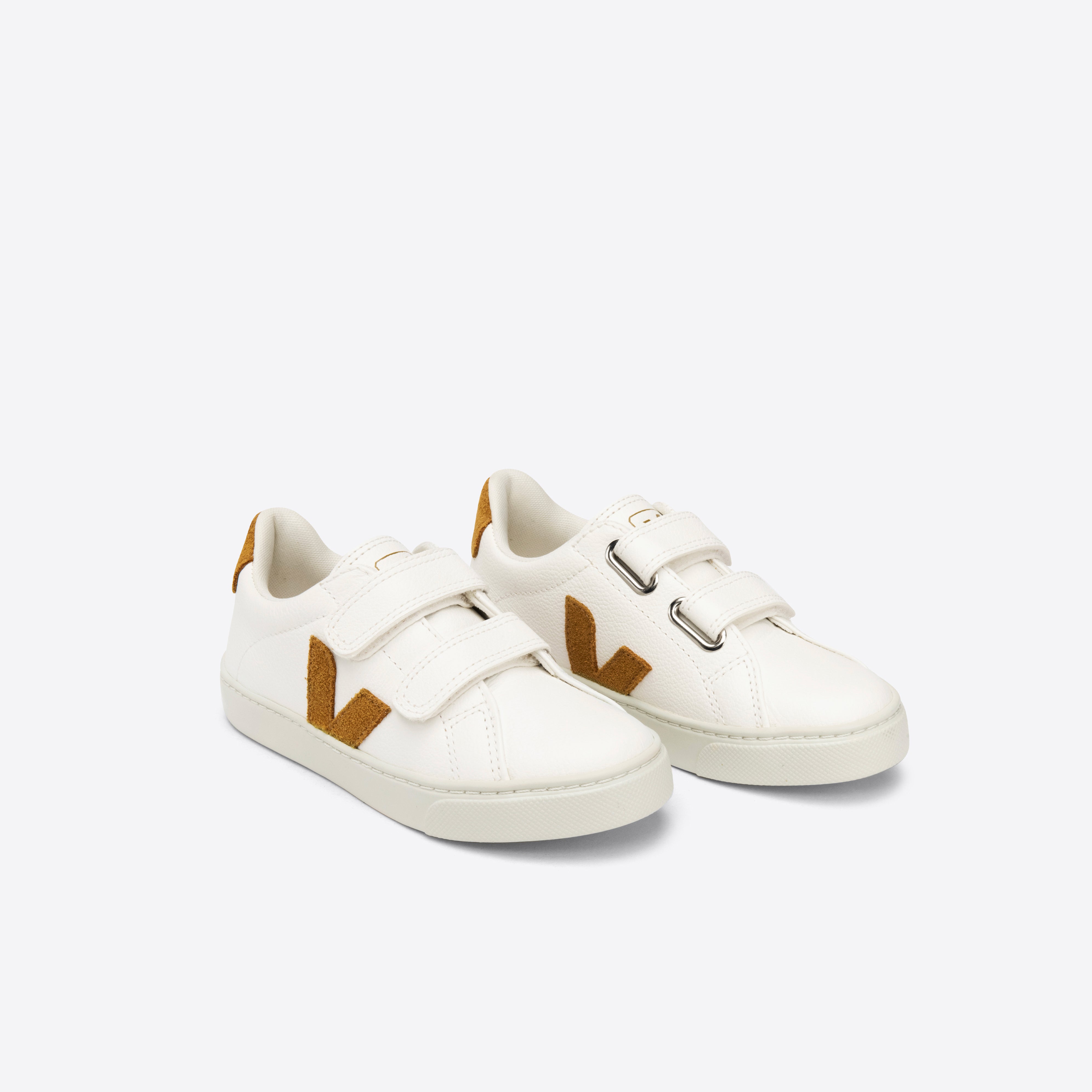 Boys & Girls White "SMALL ESPLAR" Shoes