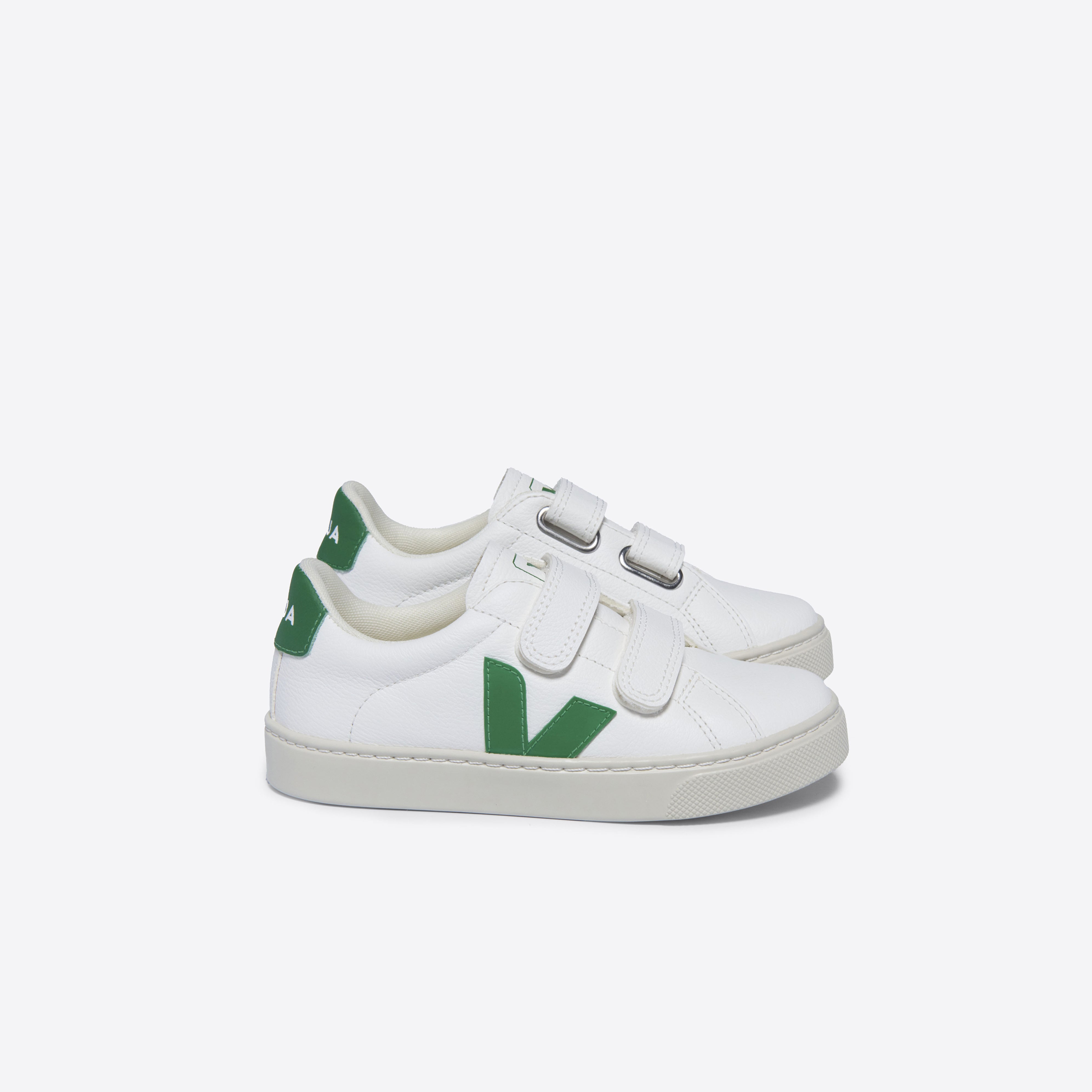 Boys & Girls Green "SMALL ESPLAR" Velcro Shoes