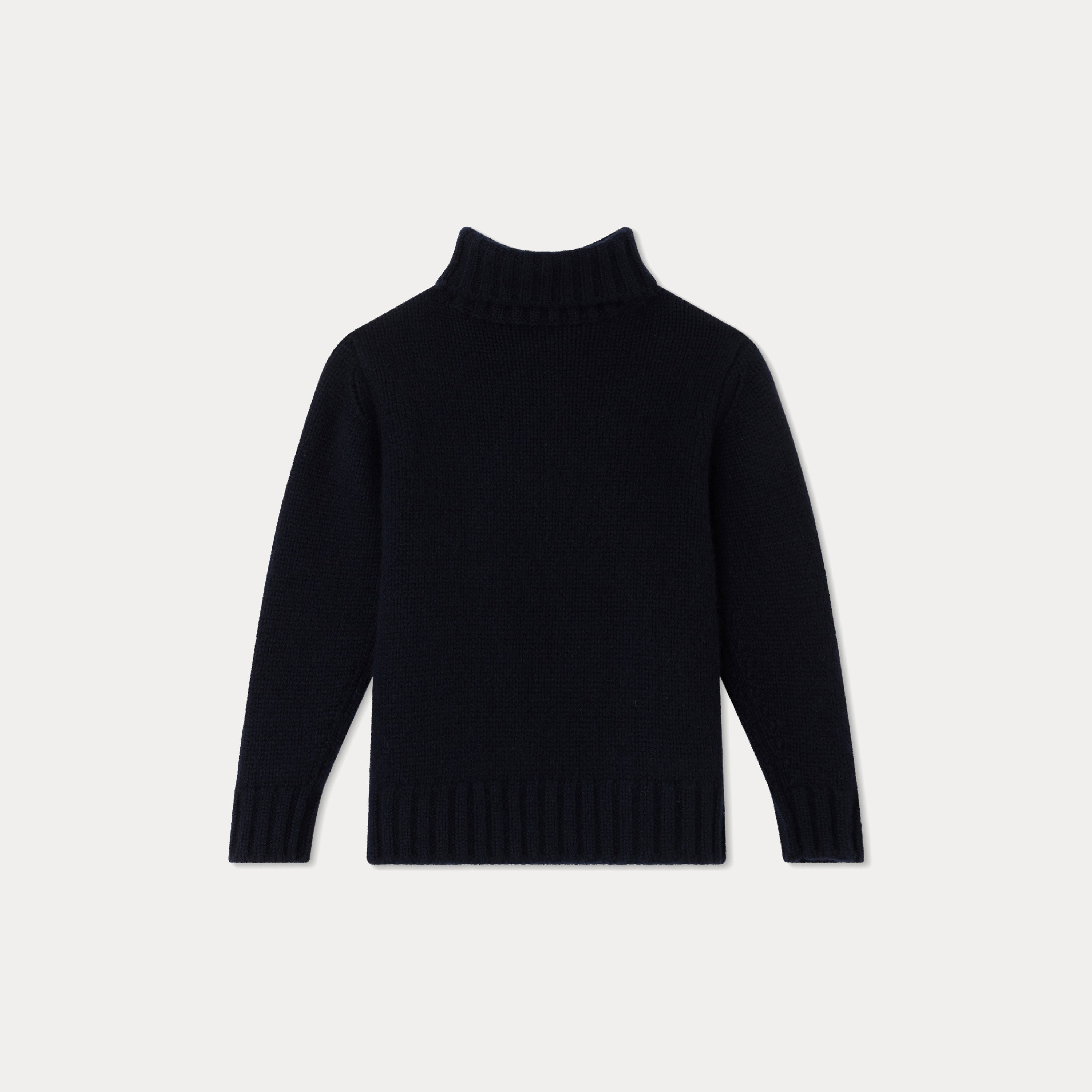 Boys & Girls Navy Cashmere Sweater