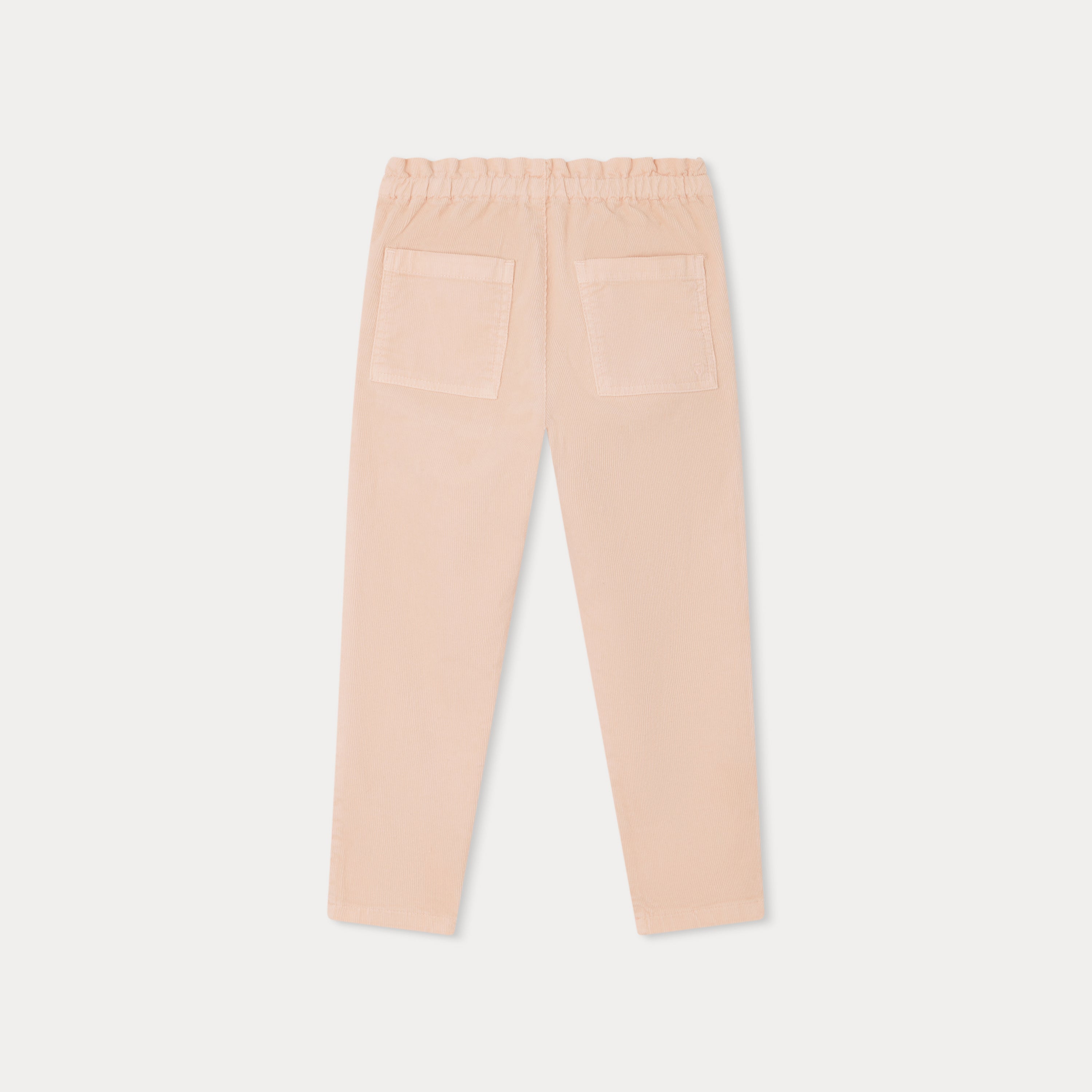 Girls Pink Corduroy Trousers