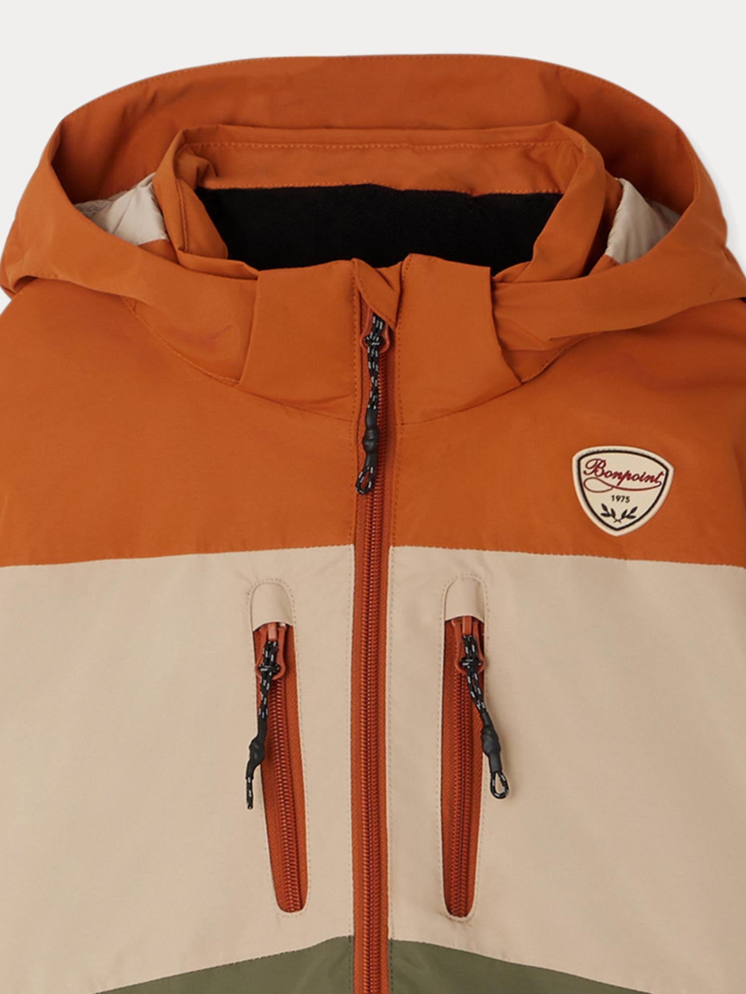 Boys Orange Ski Jacket