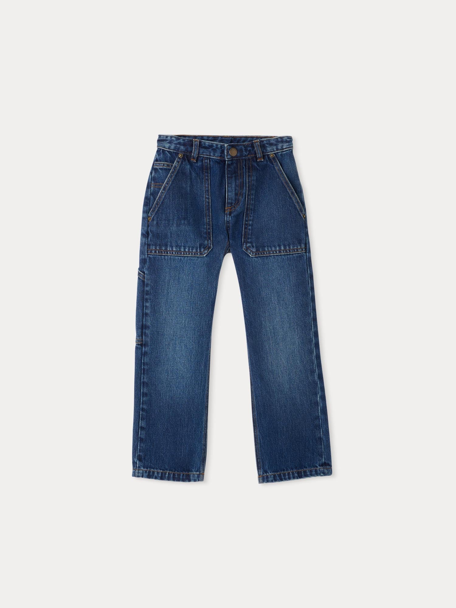 Boys Blue Denim Trousers