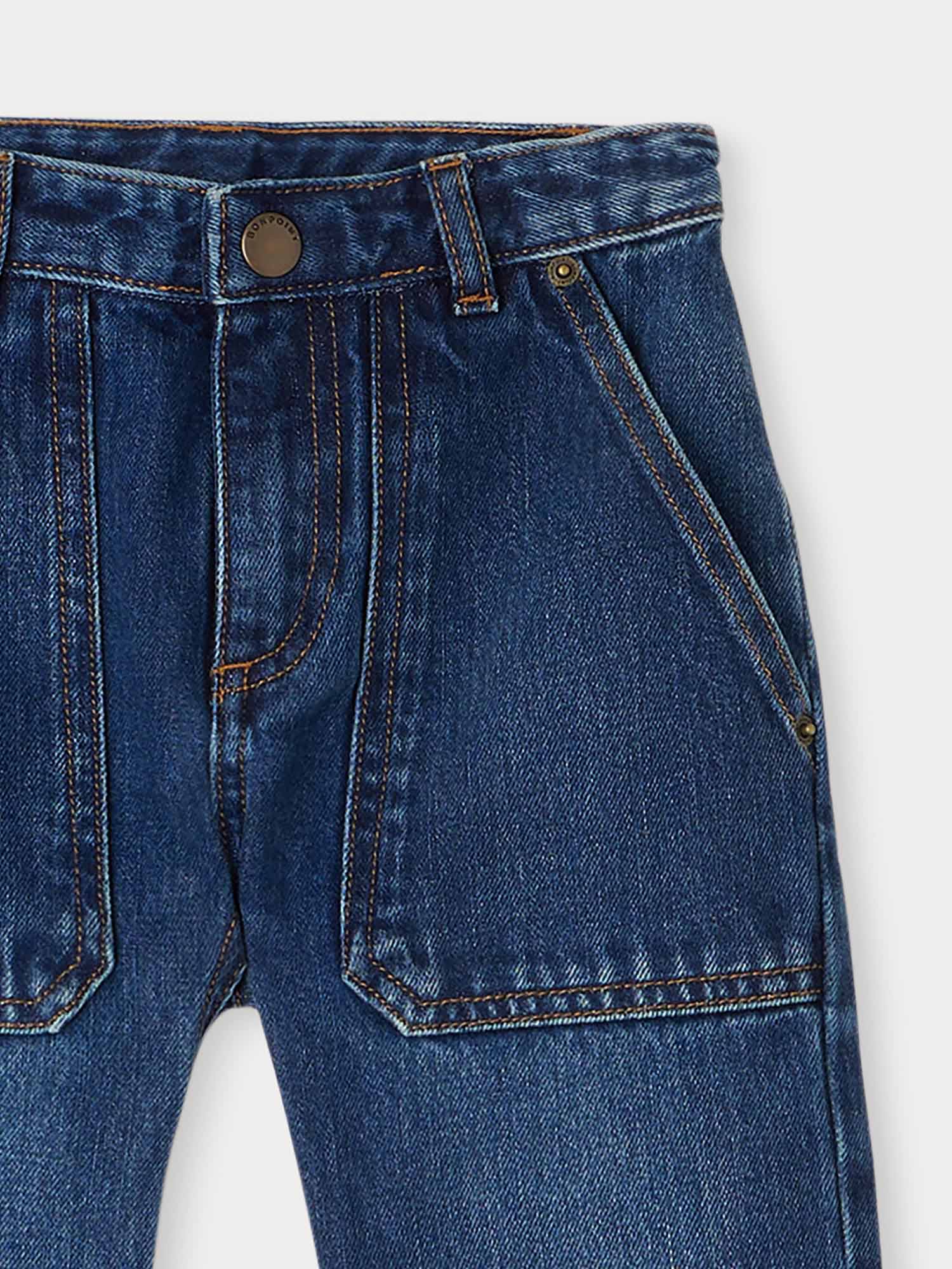 Boys Blue Denim Trousers