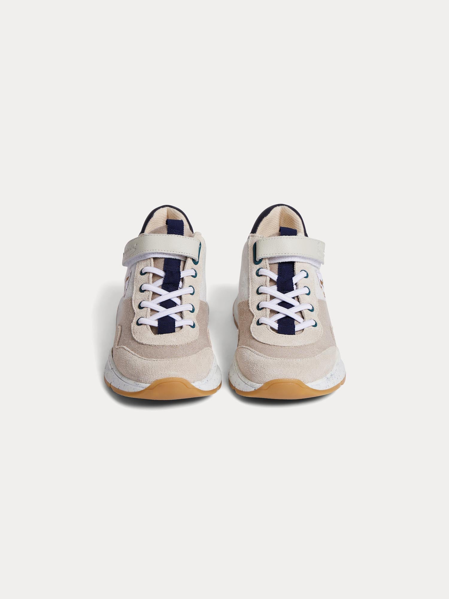 Boys Beige Baskets Shoes